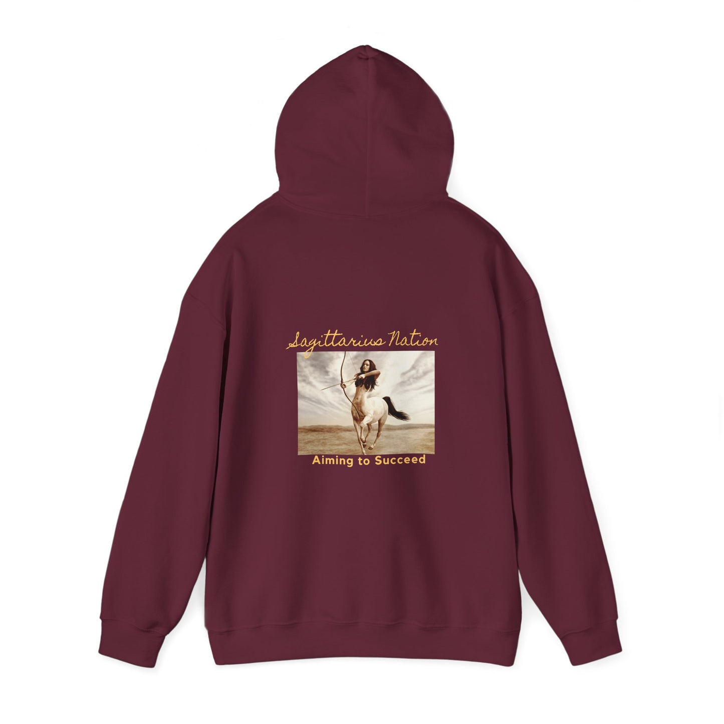 Sagittarius Dark Colors Hooded Sweatshirt