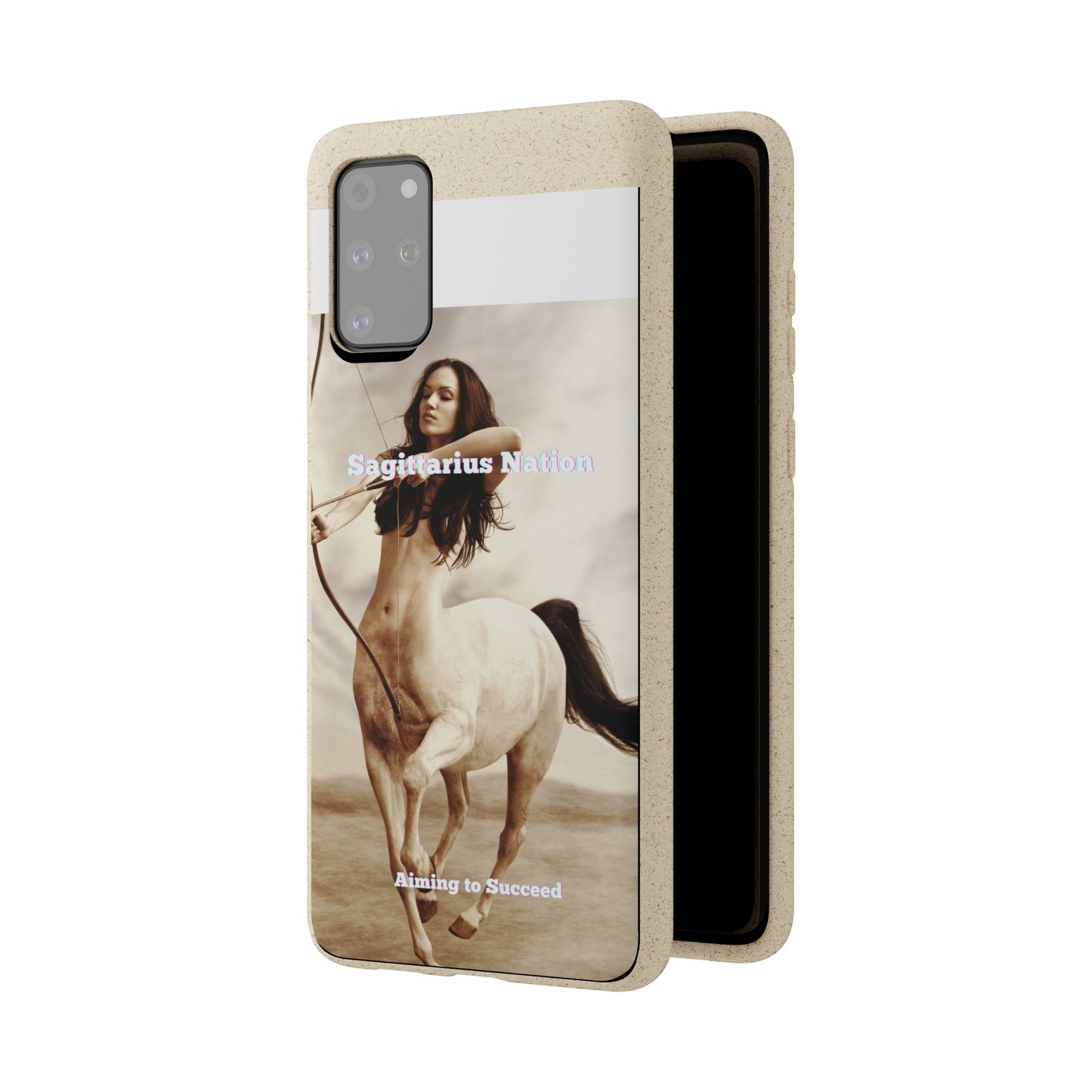 Phone Case - Biodegradable Sagittarius Constellation Design