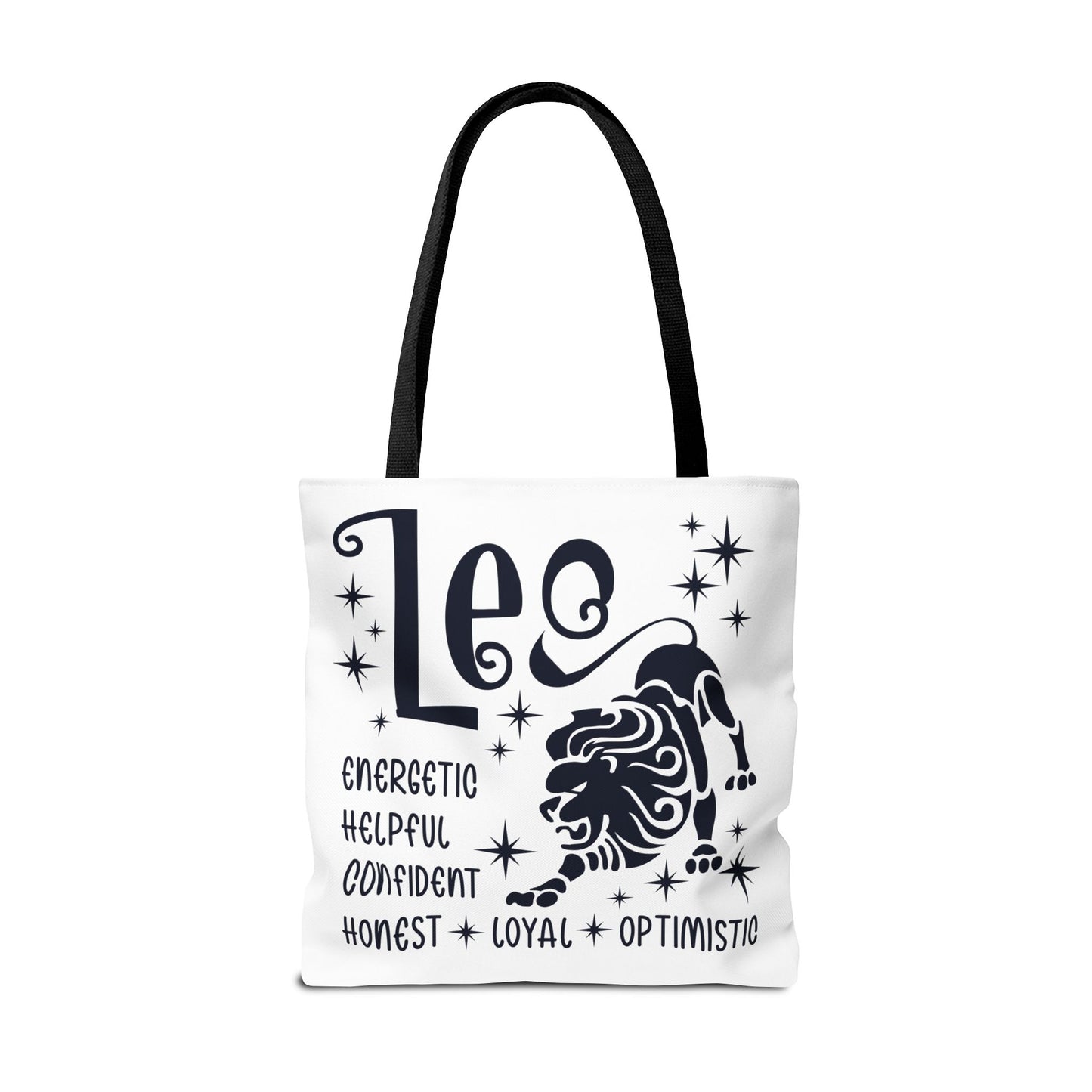 Leo Custom Tote Bag with Multiple Handle Colors