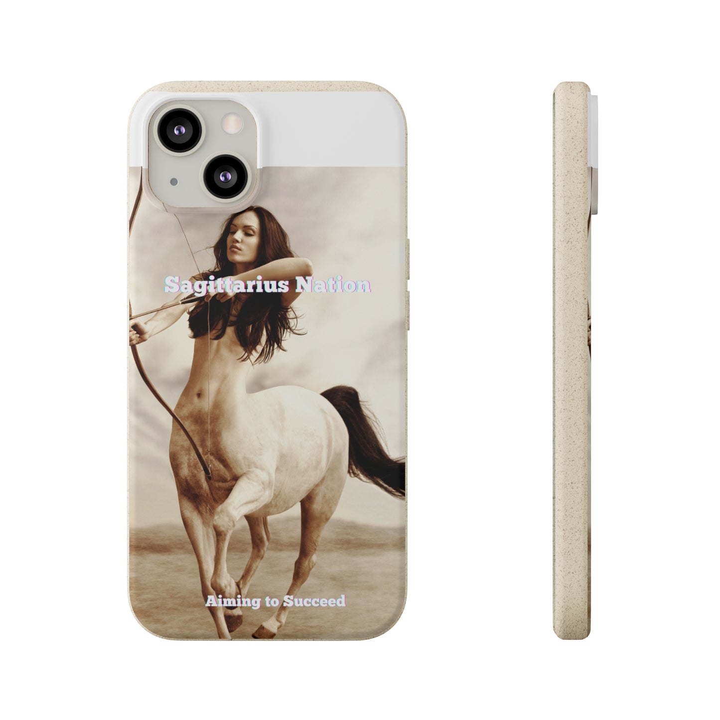 Phone Case - Biodegradable Sagittarius Constellation Design