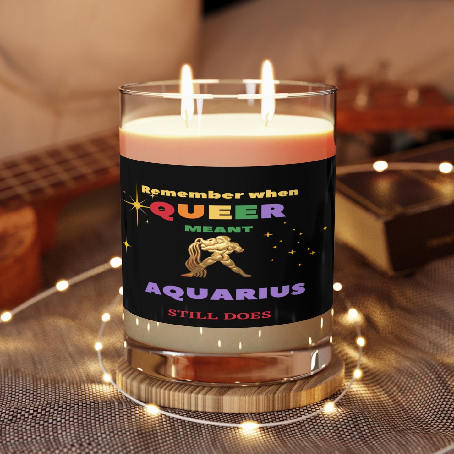 Scented Candle - Aquarius/Pride Collection