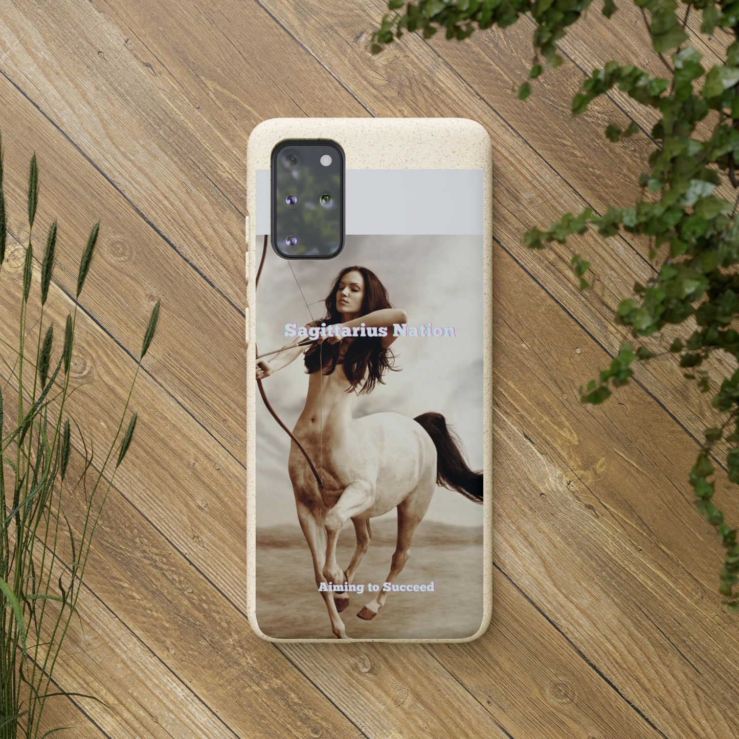 Phone Case - Biodegradable Sagittarius Constellation Design