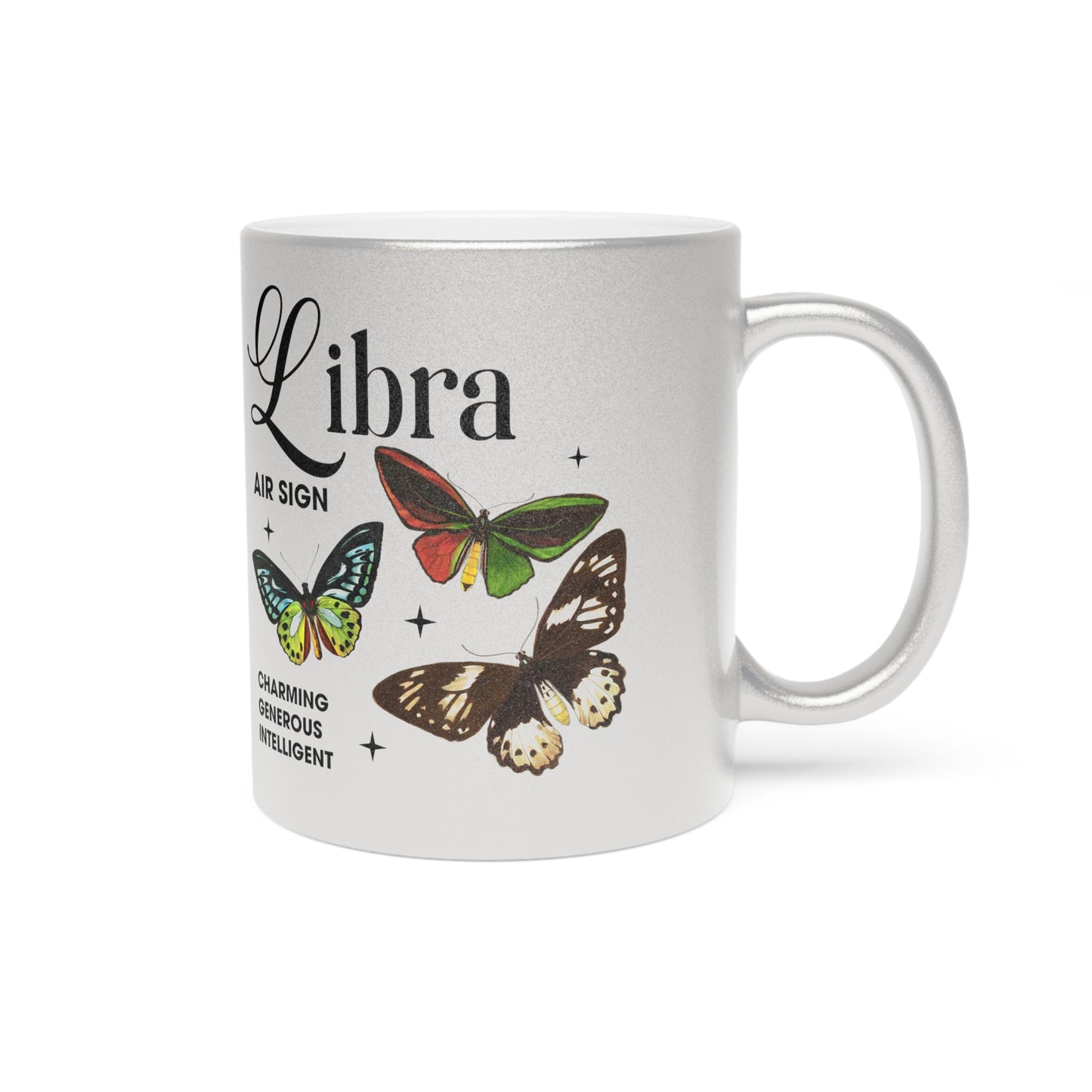 Libra Metallic Mug (Silver/Gold)