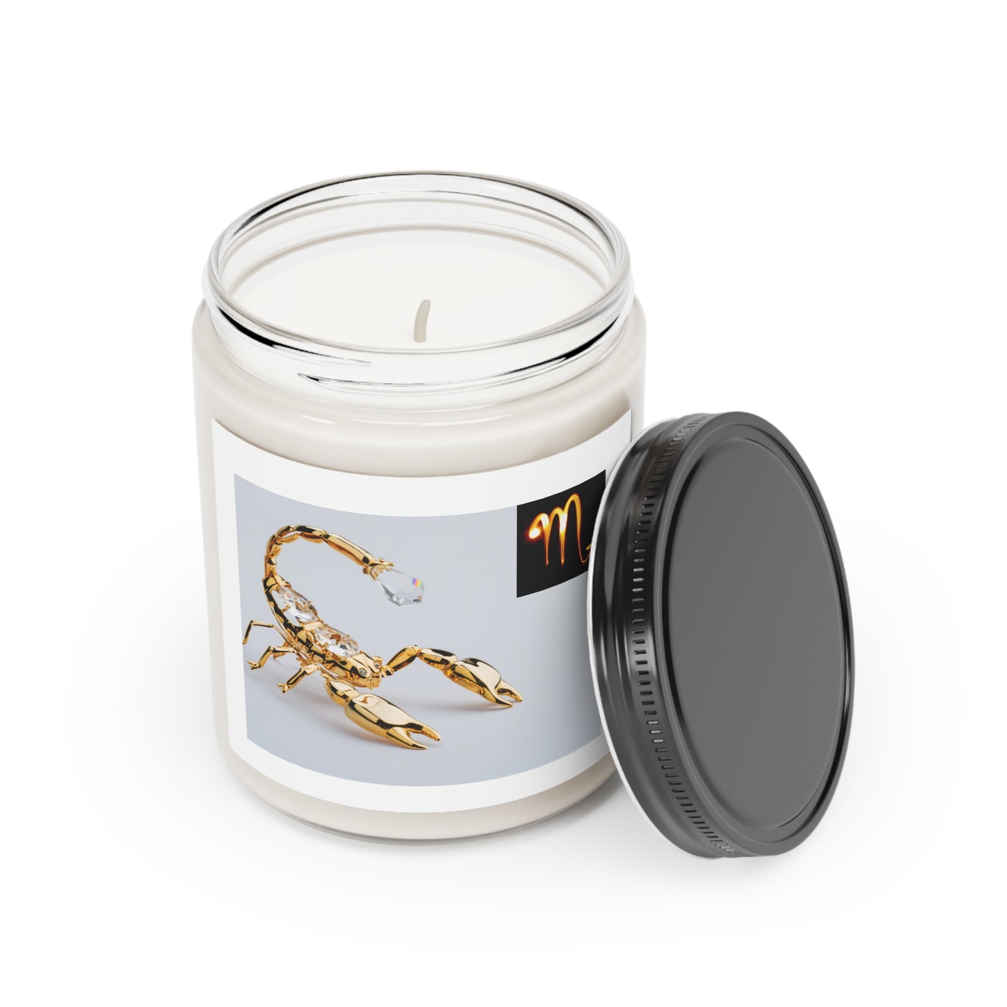 9 oz scented candle/Scorpio