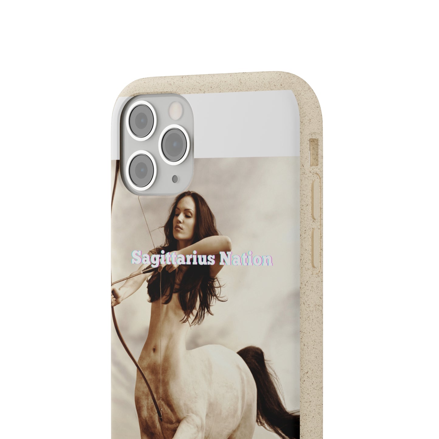 Phone Case - Biodegradable Sagittarius Constellation Design