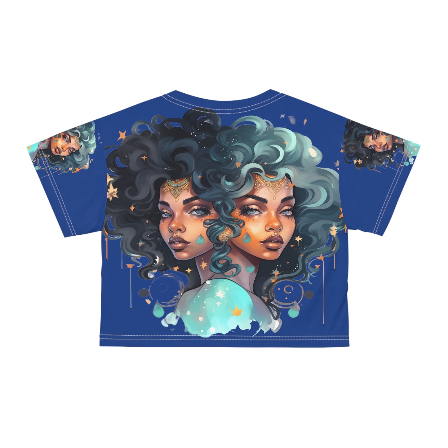 Crop Tee(AOP) Gemini *NEW*