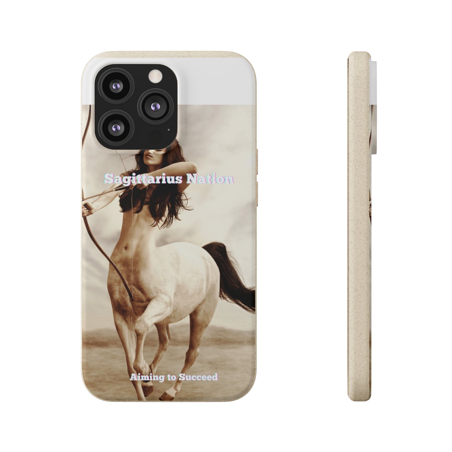 Phone Case - Biodegradable Sagittarius Constellation Design