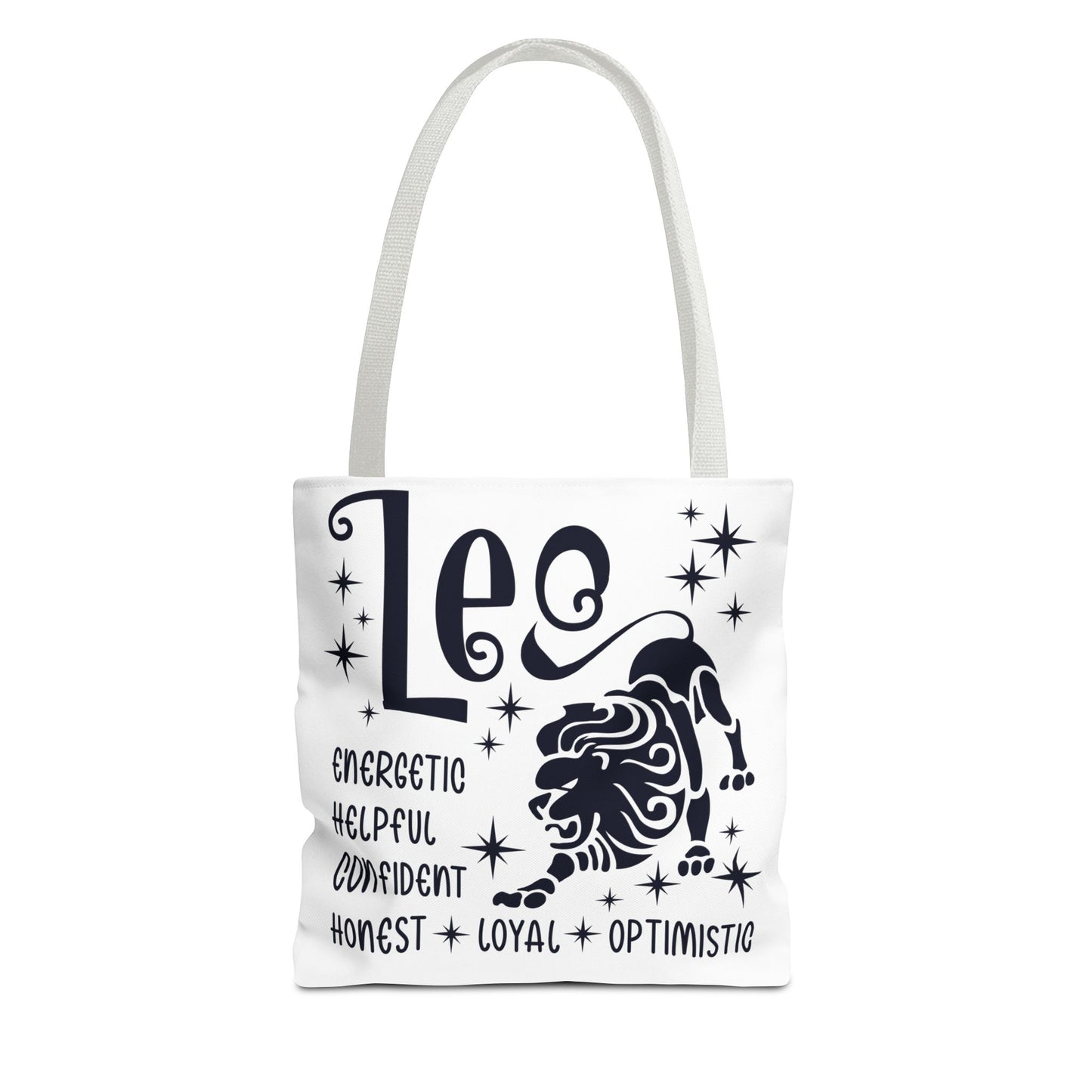 Leo Custom Tote Bag with Multiple Handle Colors
