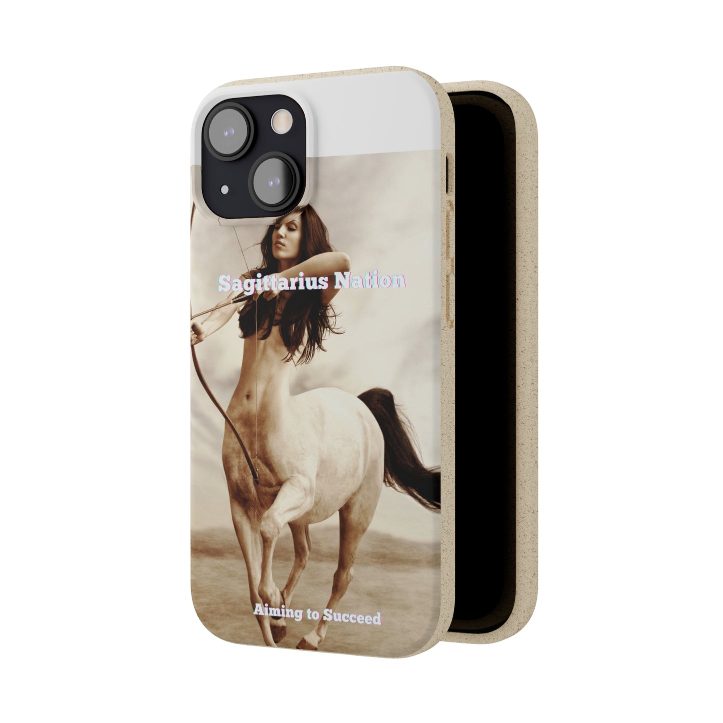 Phone Case - Biodegradable Sagittarius Constellation Design