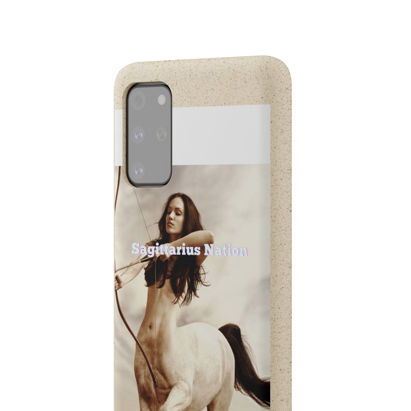 Phone Case - Biodegradable Sagittarius Constellation Design