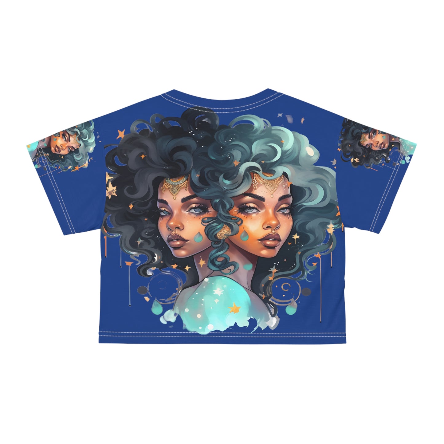 Crop Tee(AOP) Gemini *NEW*