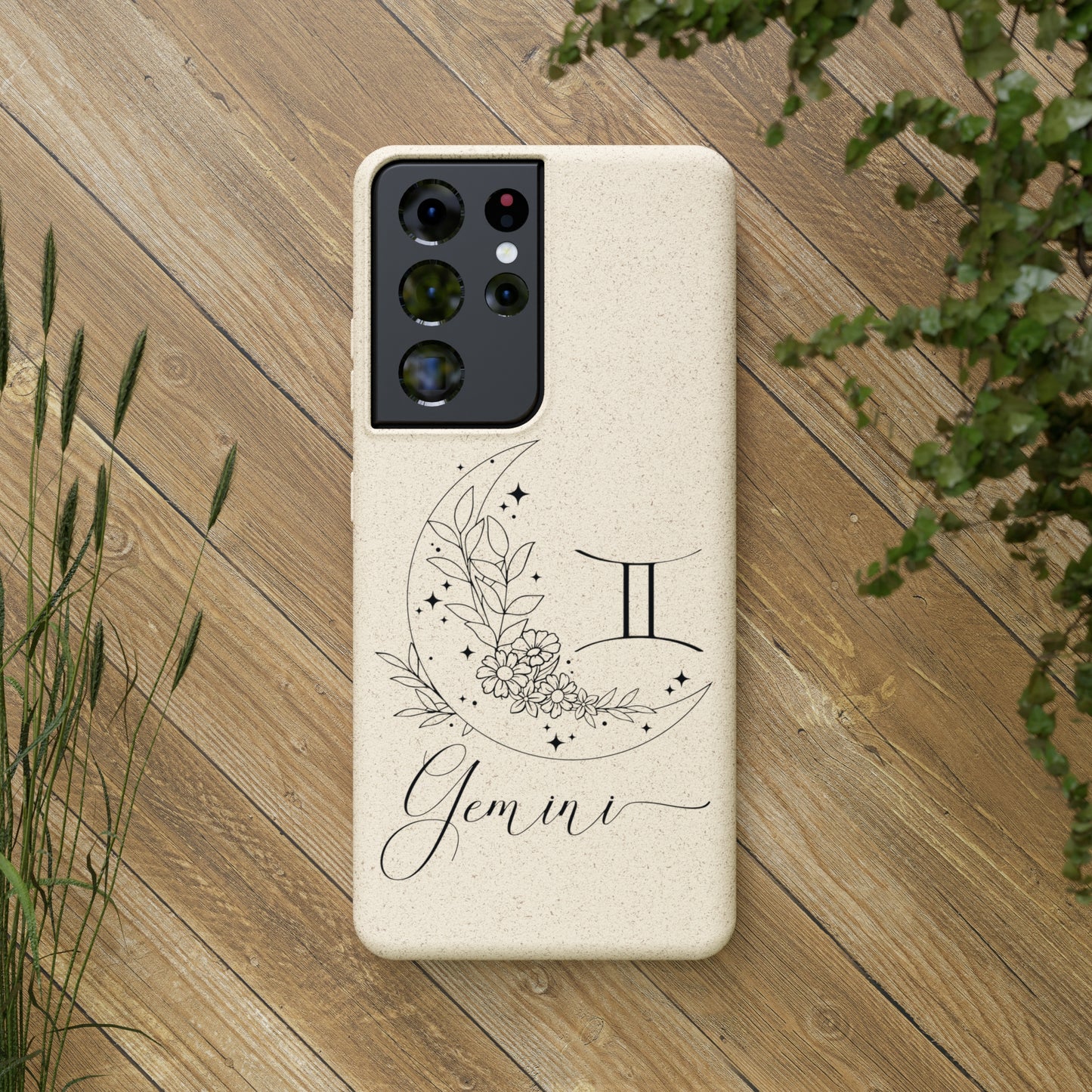 * NEW * Biodegradable Case/Eco-Friendly/GEMINI