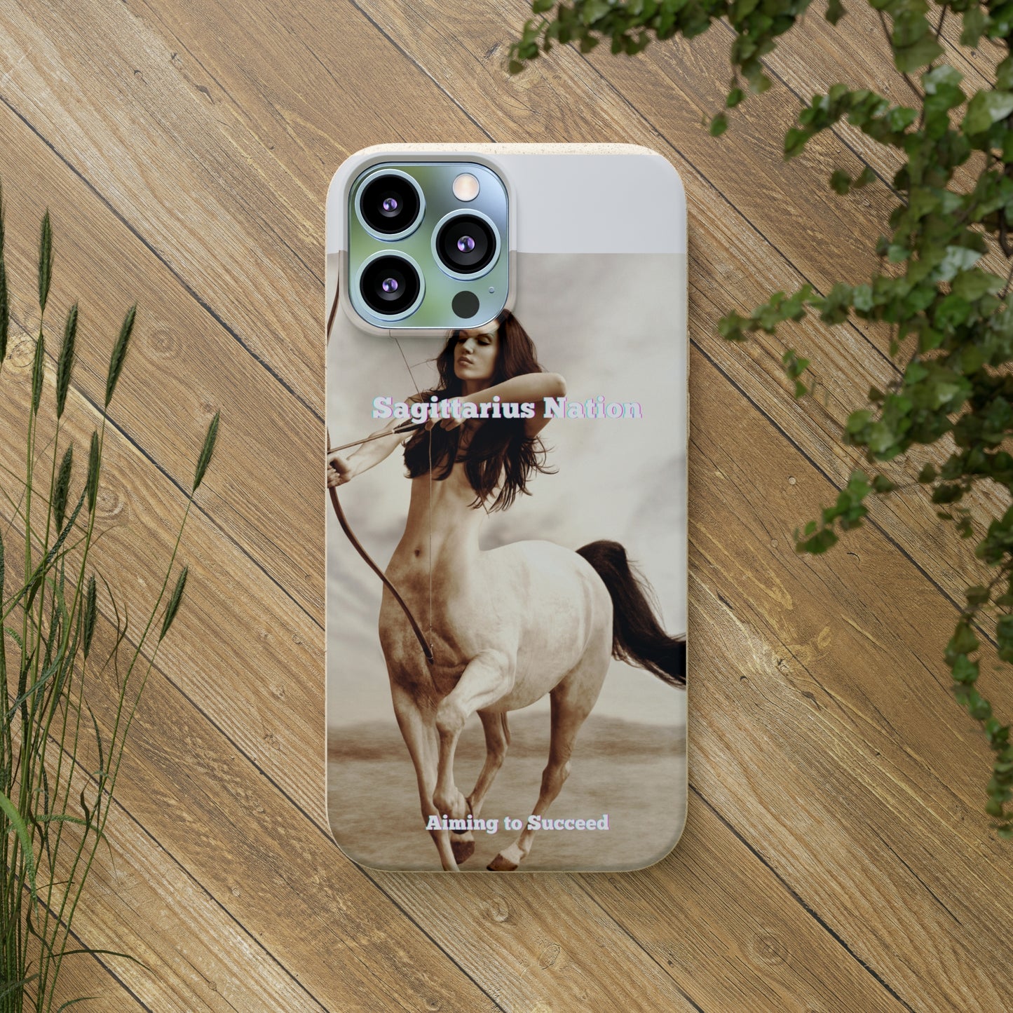 Phone Case - Biodegradable Sagittarius Constellation Design