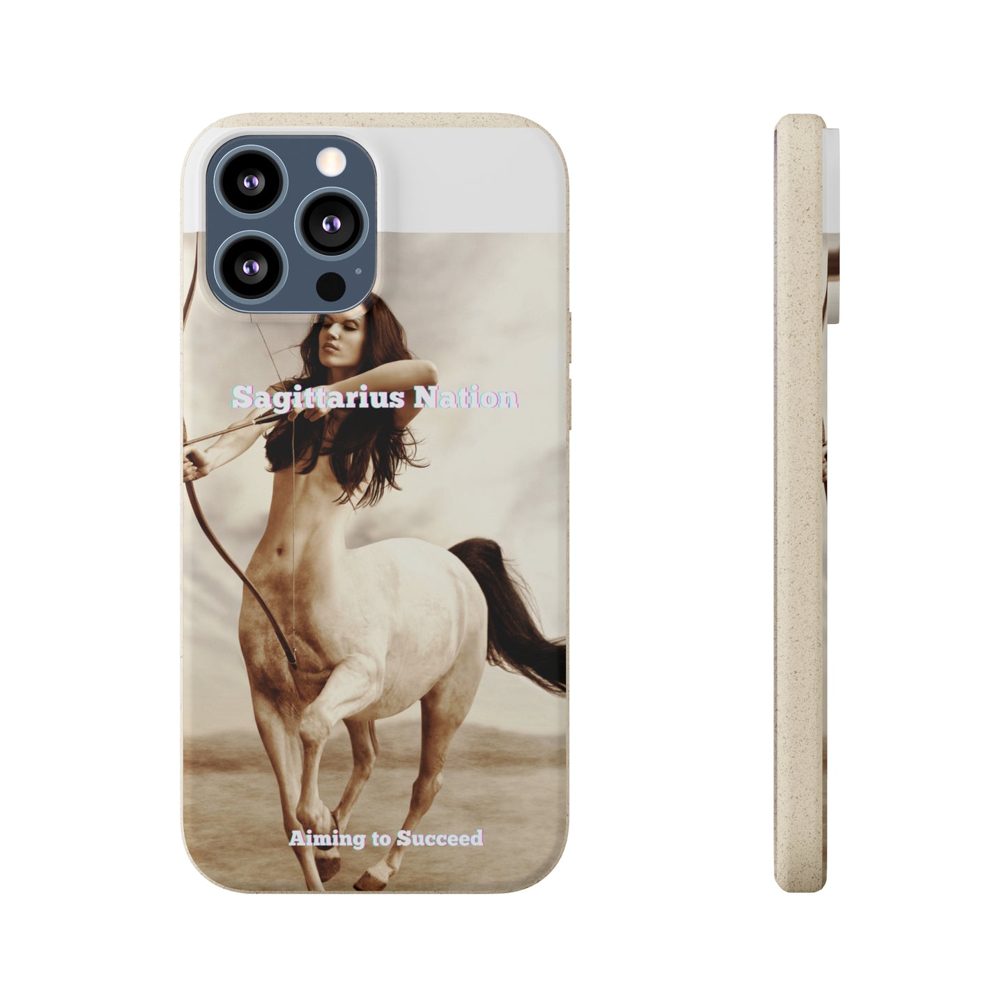 Phone Case - Biodegradable Sagittarius Constellation Design
