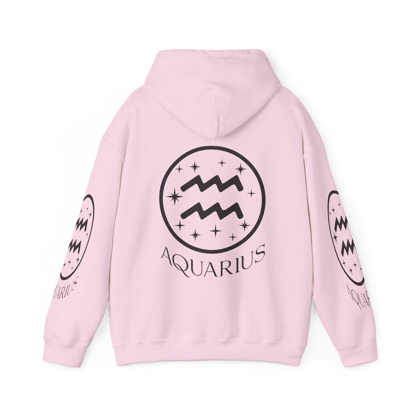 Aquarius Unisex Hooded Sweatshirt_Gildan 18500