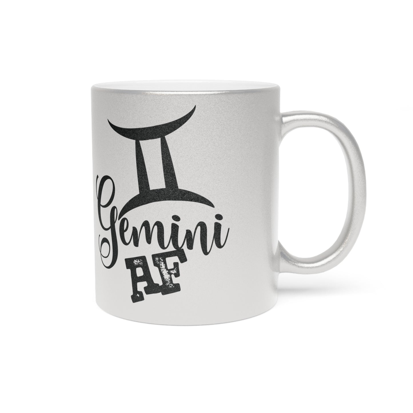 Gemini Metallic Mug (Silver/Gold)