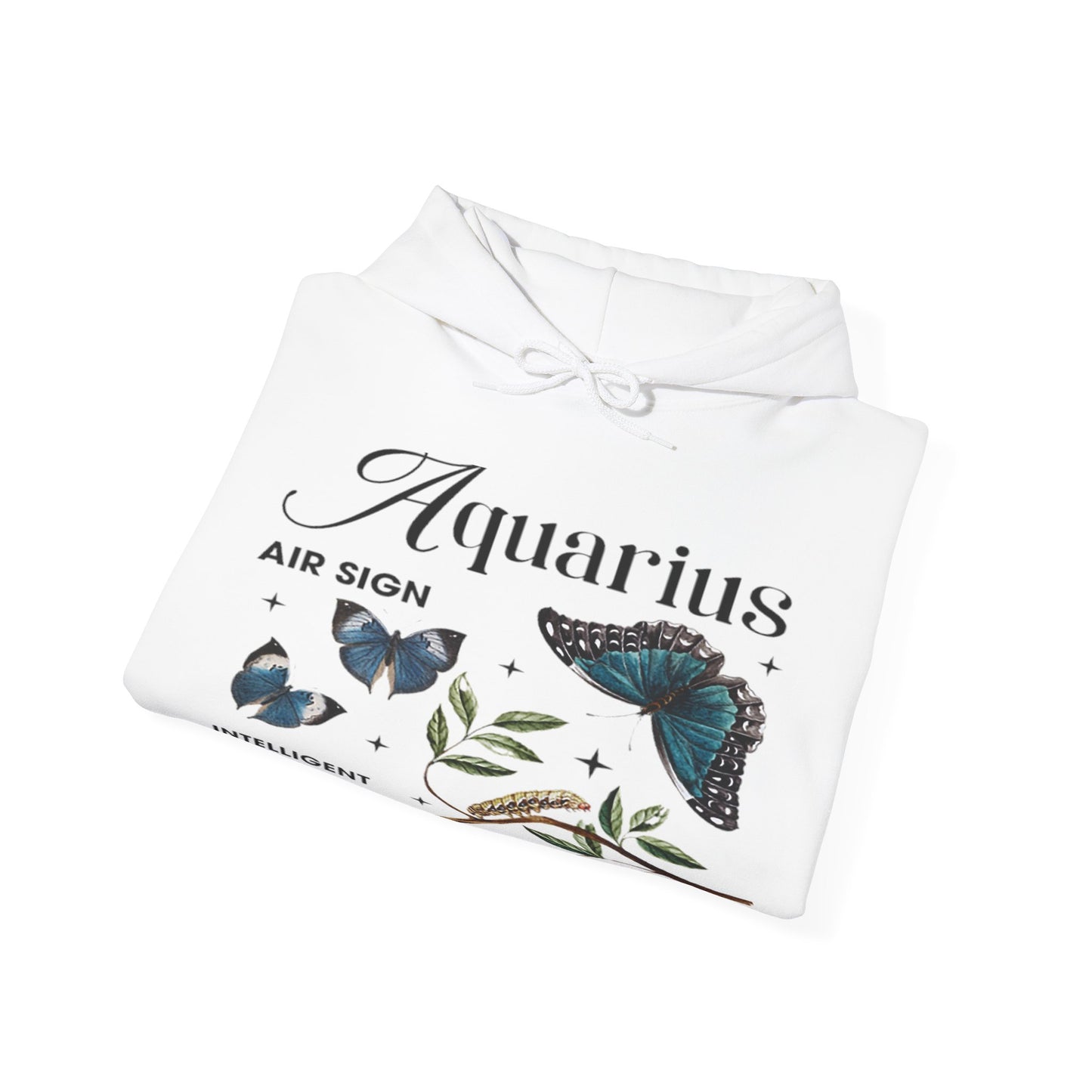 Aquarius Unisex Hooded Sweatshirt_Gildan 18500