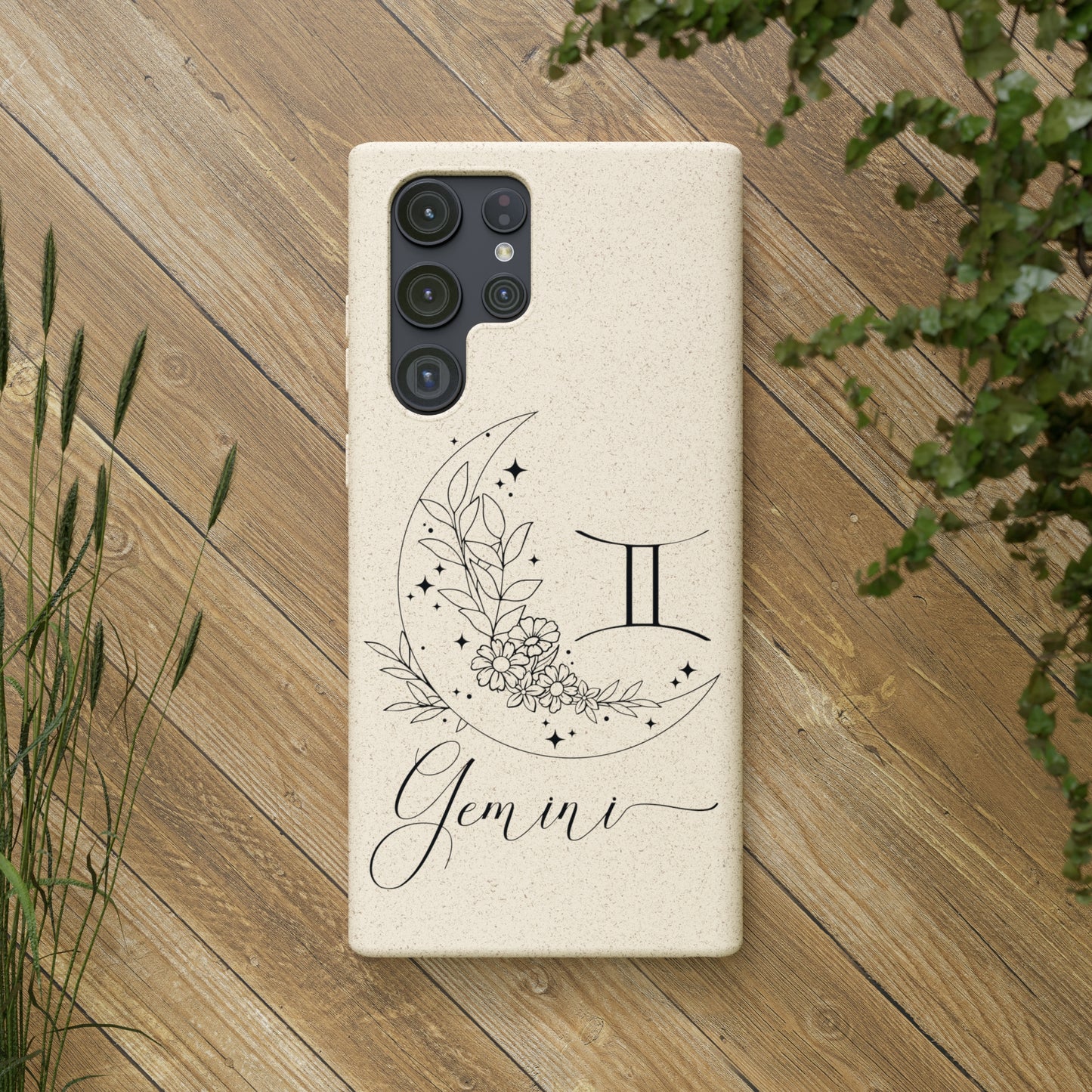 * NEW * Biodegradable Case/Eco-Friendly/GEMINI