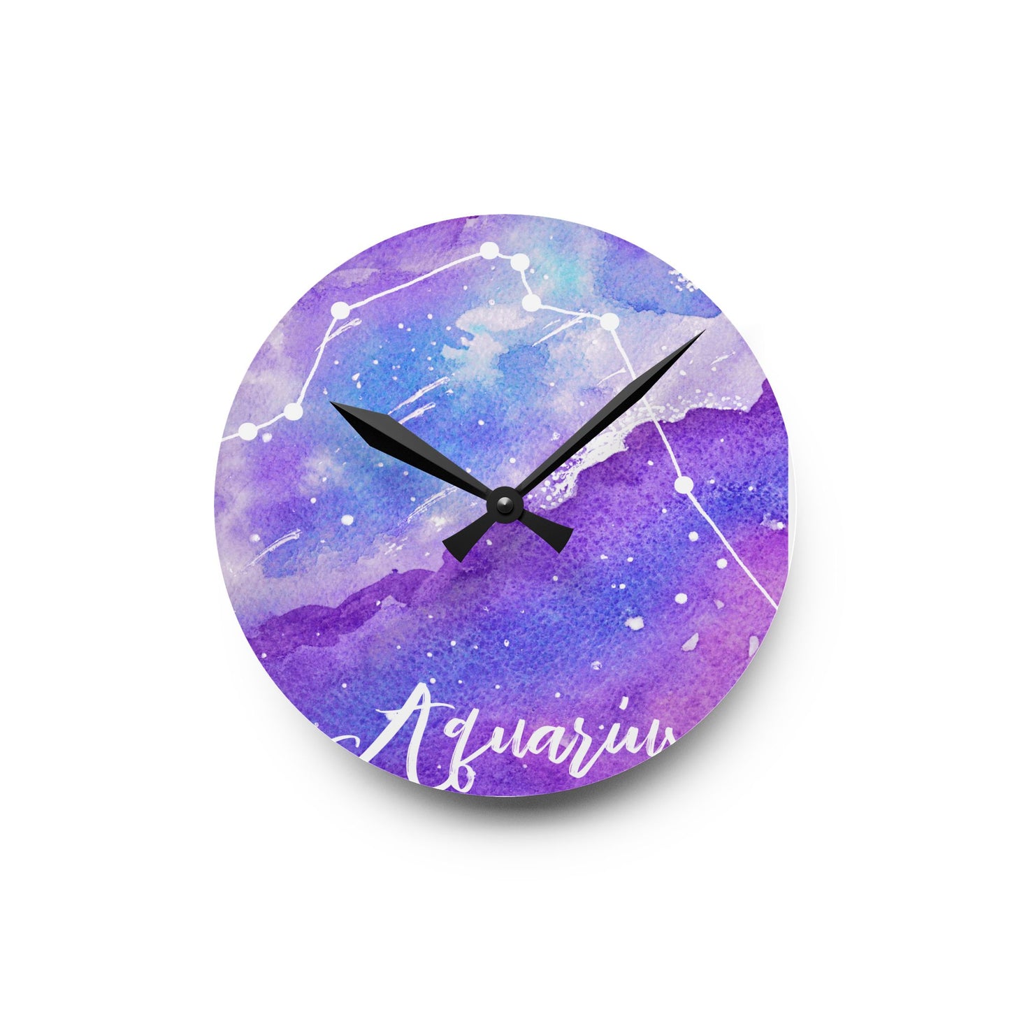 Aquarius Acrylic Wall Clock