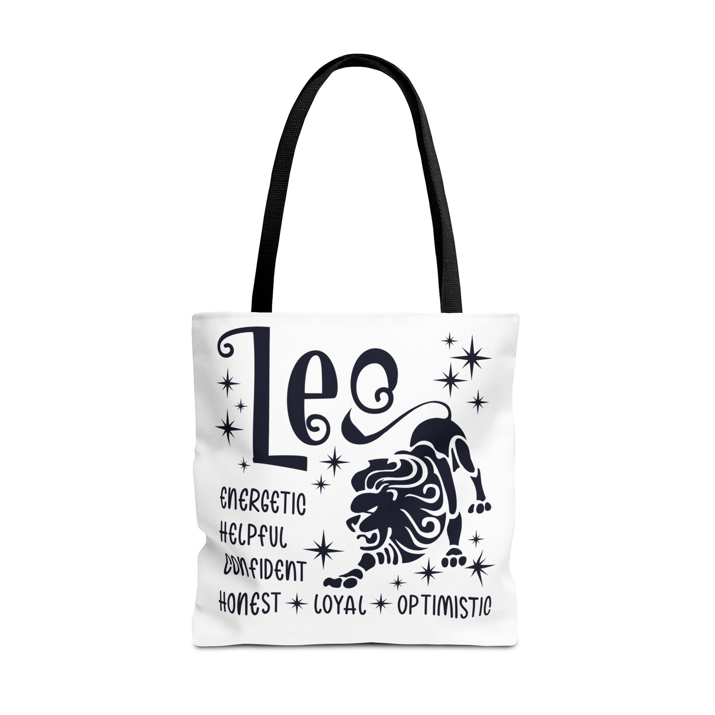 Leo Custom Tote Bag with Multiple Handle Colors