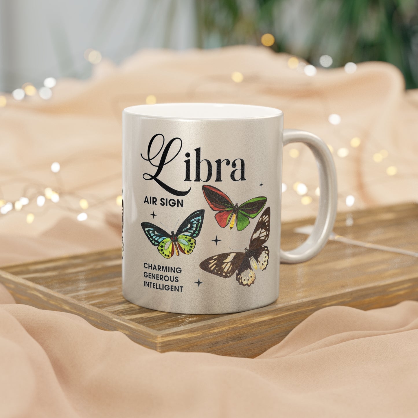 Libra Metallic Mug (Silver/Gold)