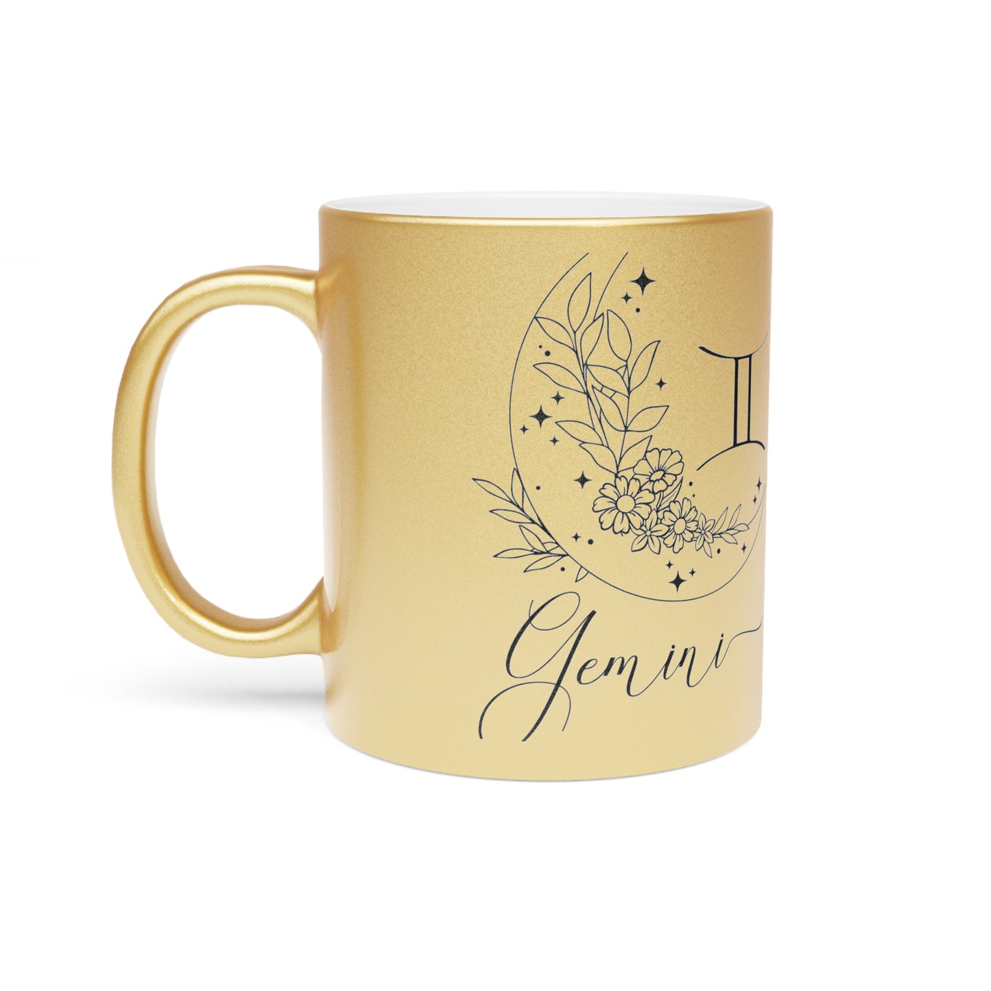 Gemini Metallic Mug (Silver/Gold)