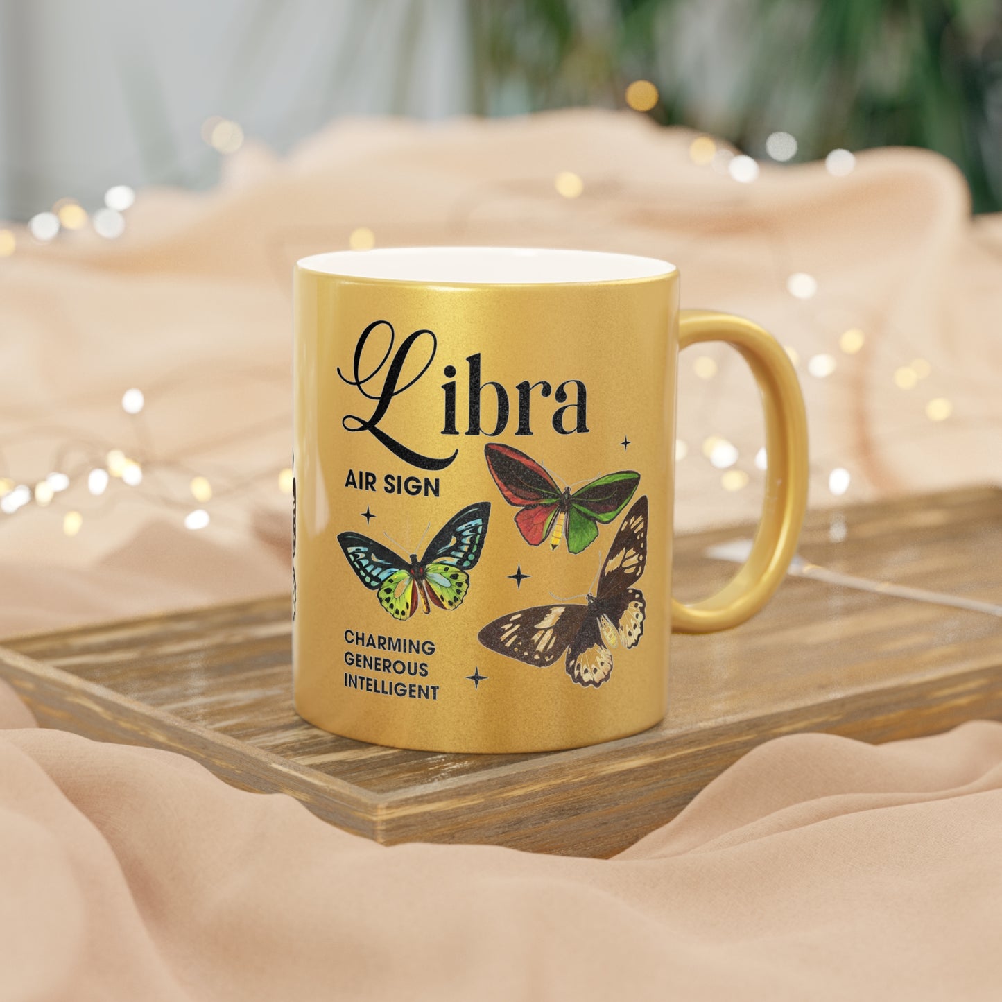 Libra Metallic Mug (Silver/Gold)