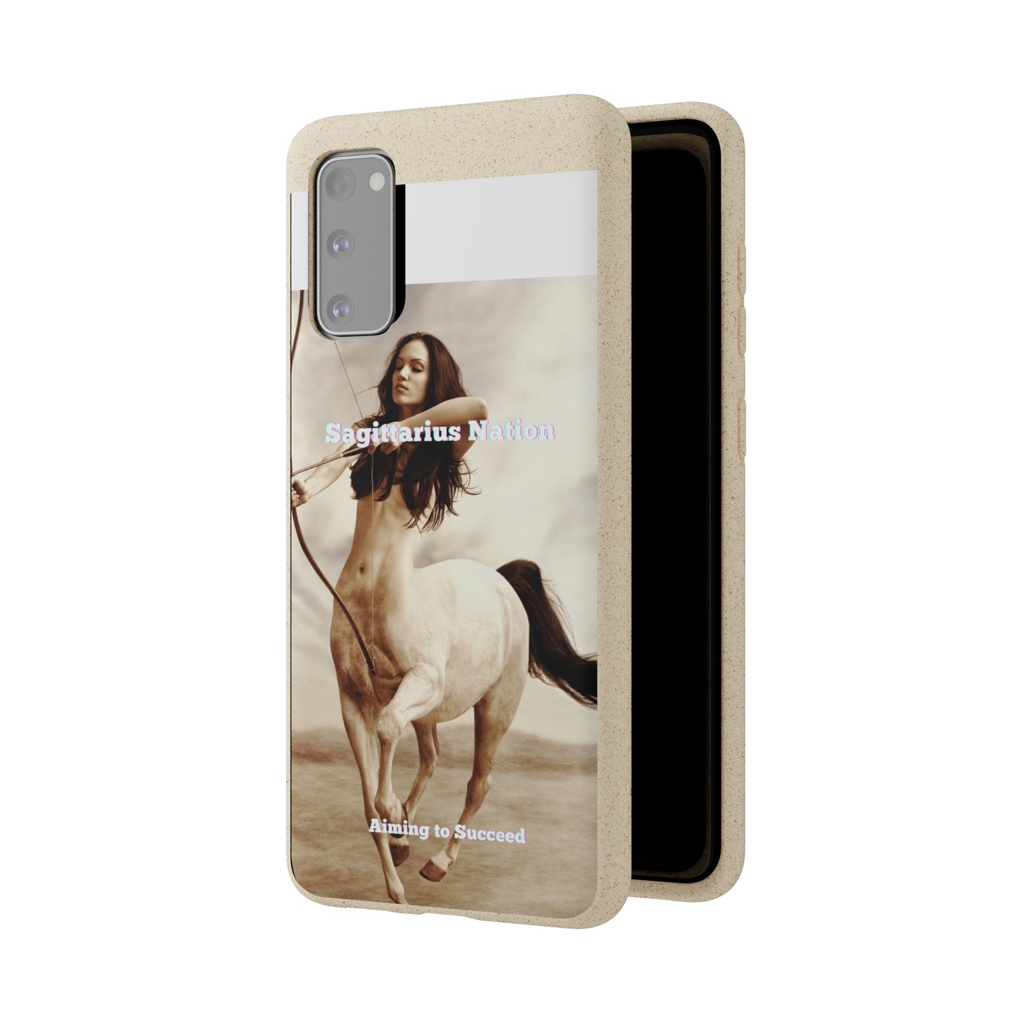 Phone Case - Biodegradable Sagittarius Constellation Design