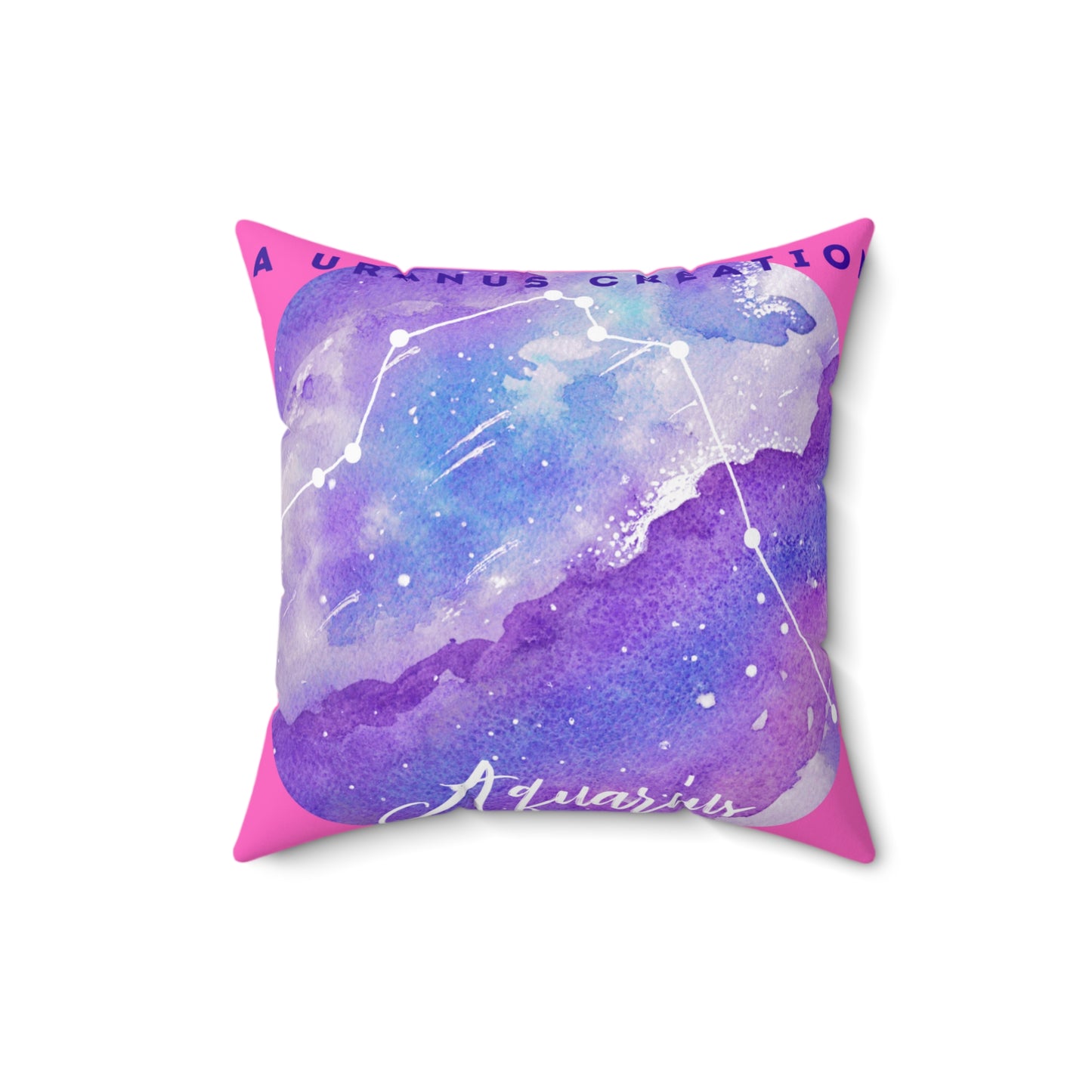 Aquarius Spun Polyester Pillow