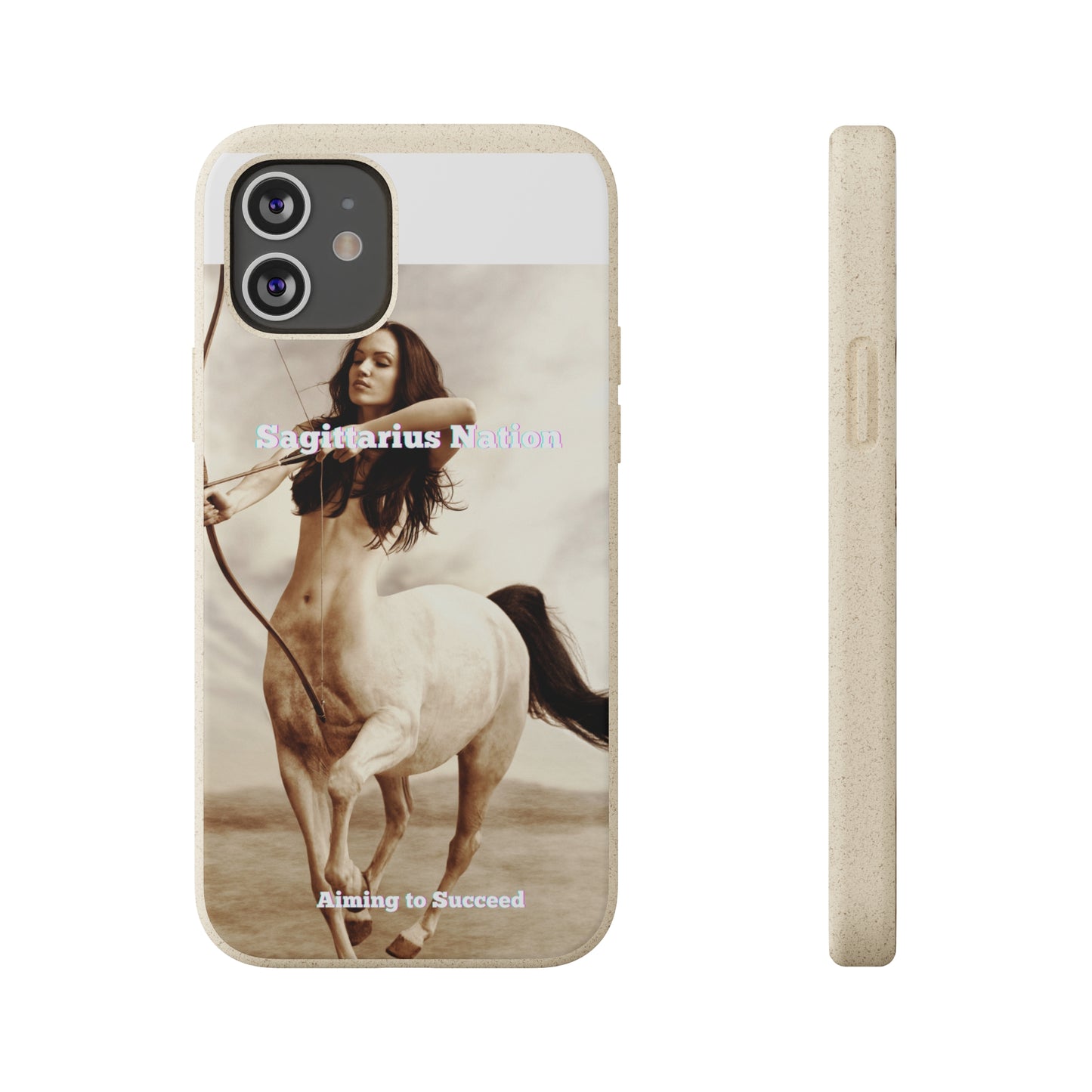 Phone Case - Biodegradable Sagittarius Constellation Design