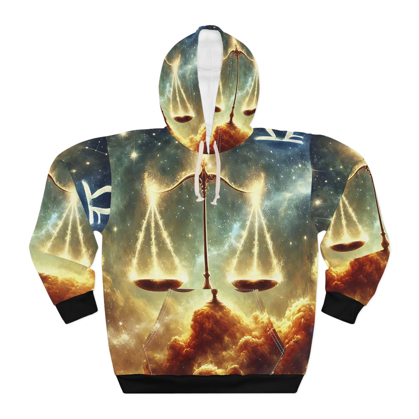 AOP Unisex Pullover Hoodie_Libra