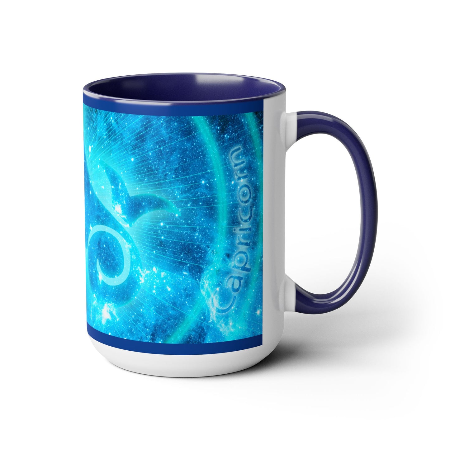Two-Tone Coffee Mugs, 15oz__CAPRICORN