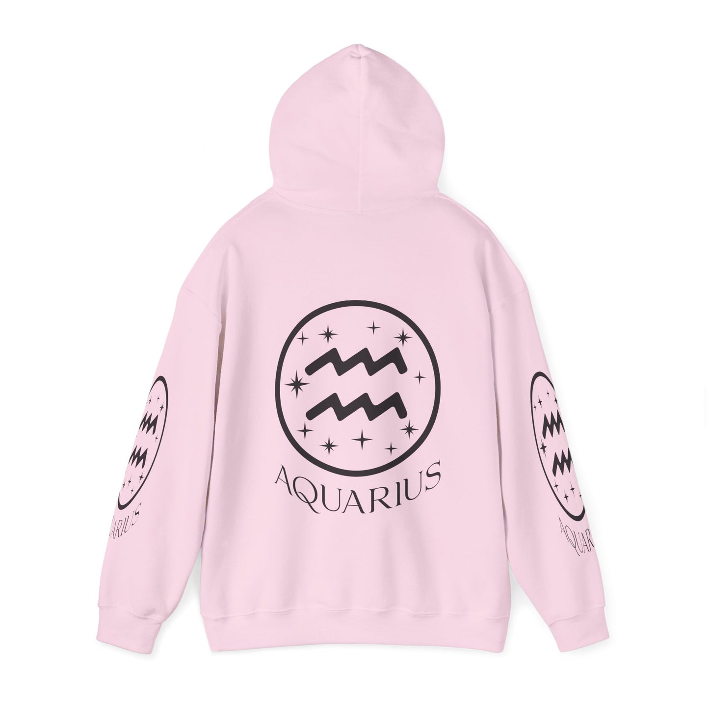 Aquarius Unisex Hooded Sweatshirt_Gildan 18500