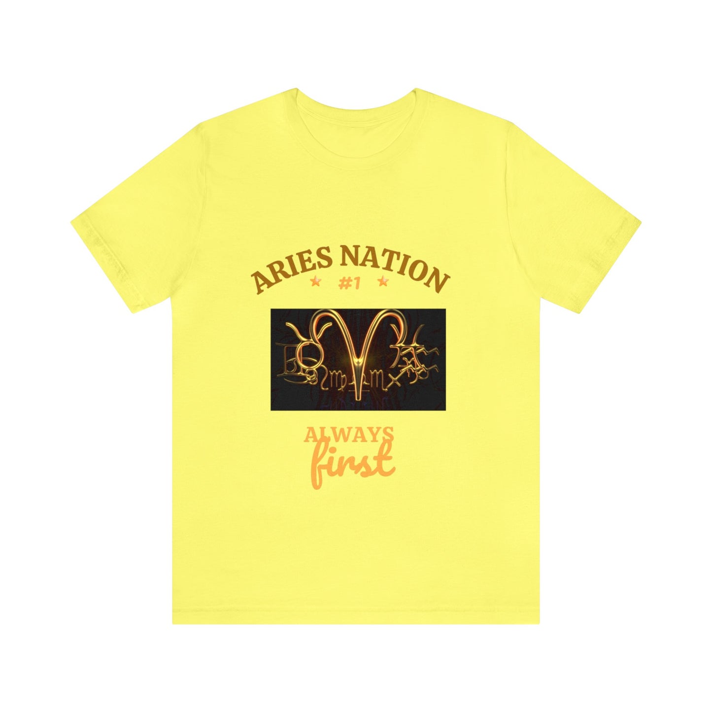 Unisex Jersey Short Sleeve Tee_____ AriesNation