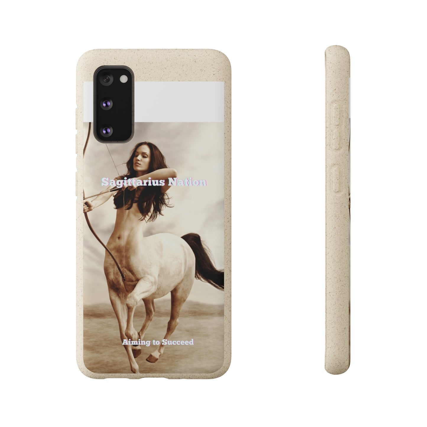 Phone Case - Biodegradable Sagittarius Constellation Design