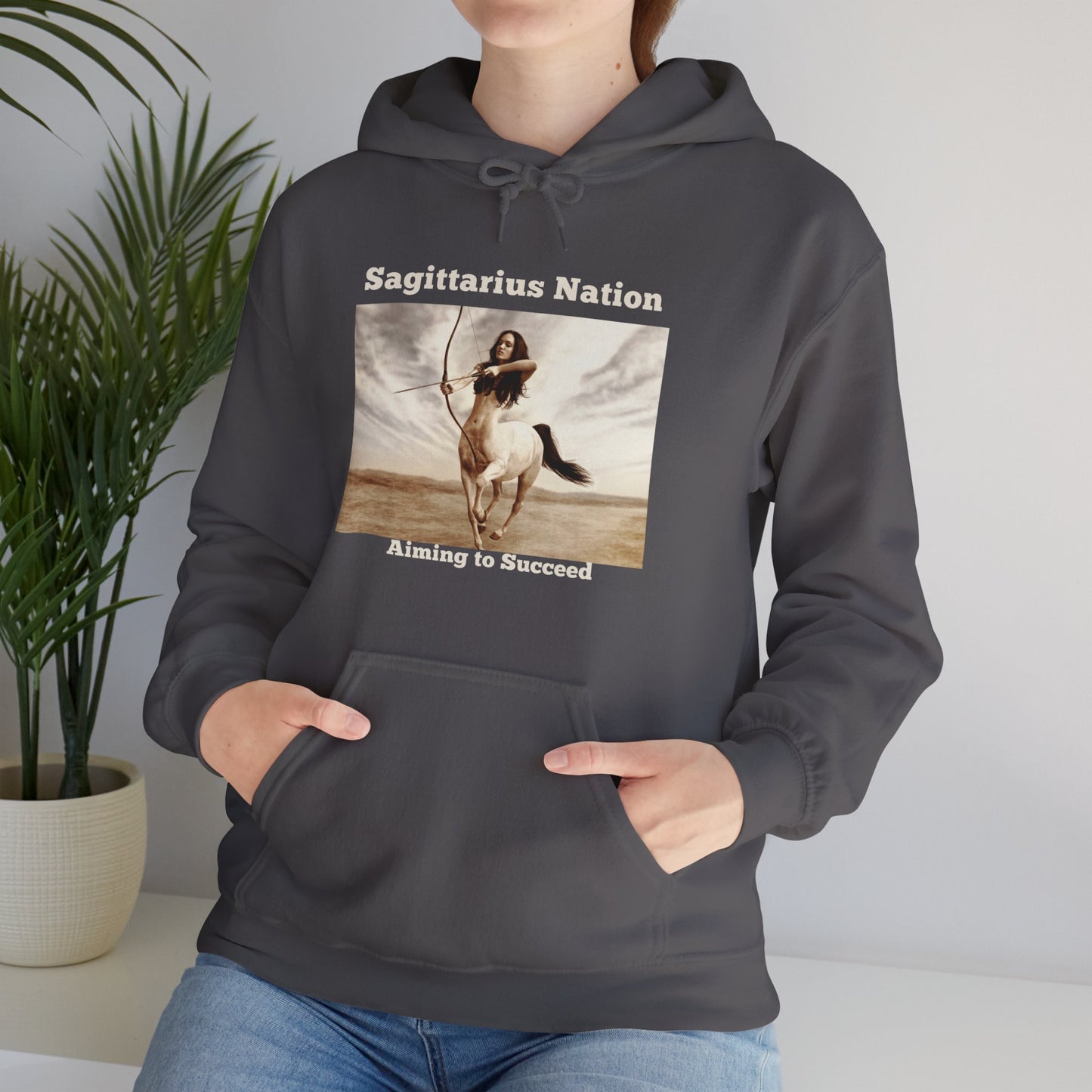 Unisex Heavy Blend™ Hooded Sweatshirt *Gildan 18500_Sagittarius ♐