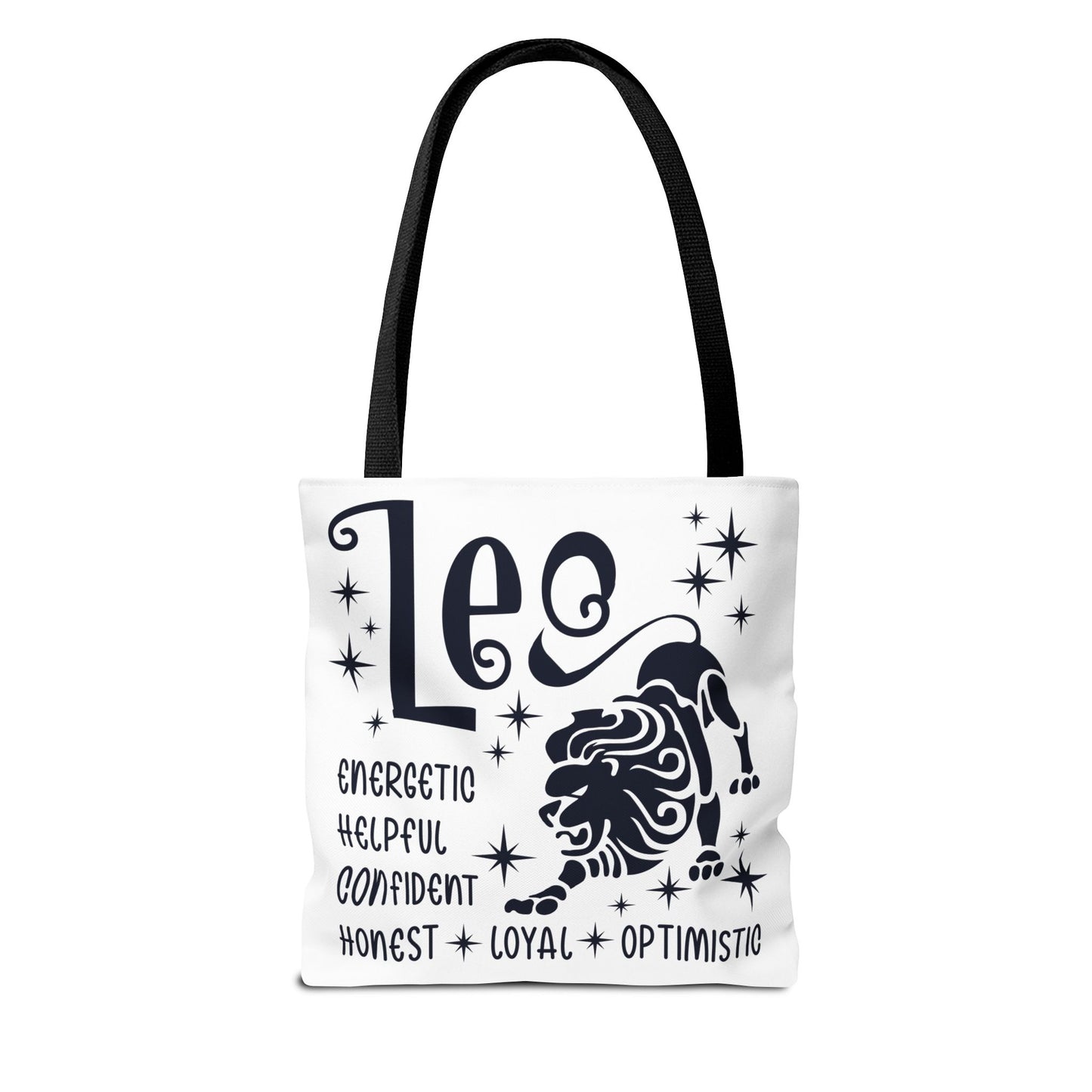 Leo Custom Tote Bag with Multiple Handle Colors