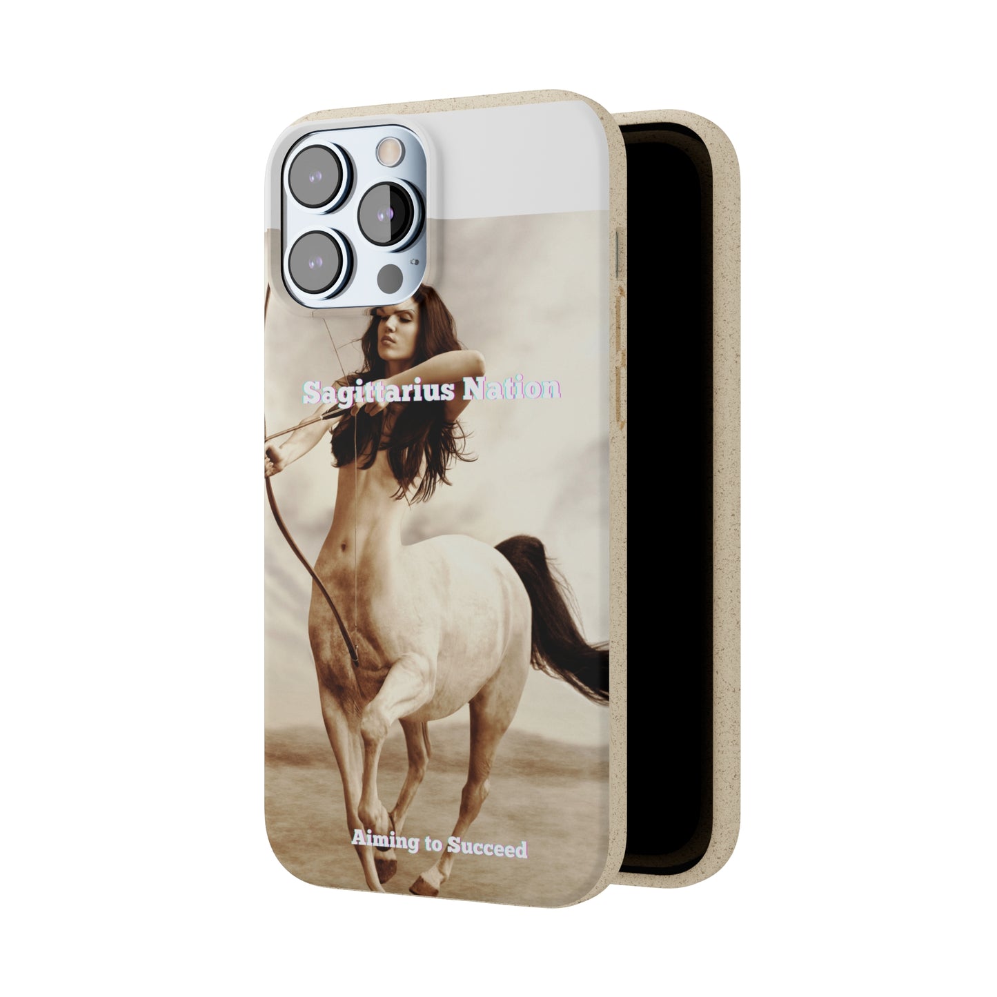 Phone Case - Biodegradable Sagittarius Constellation Design