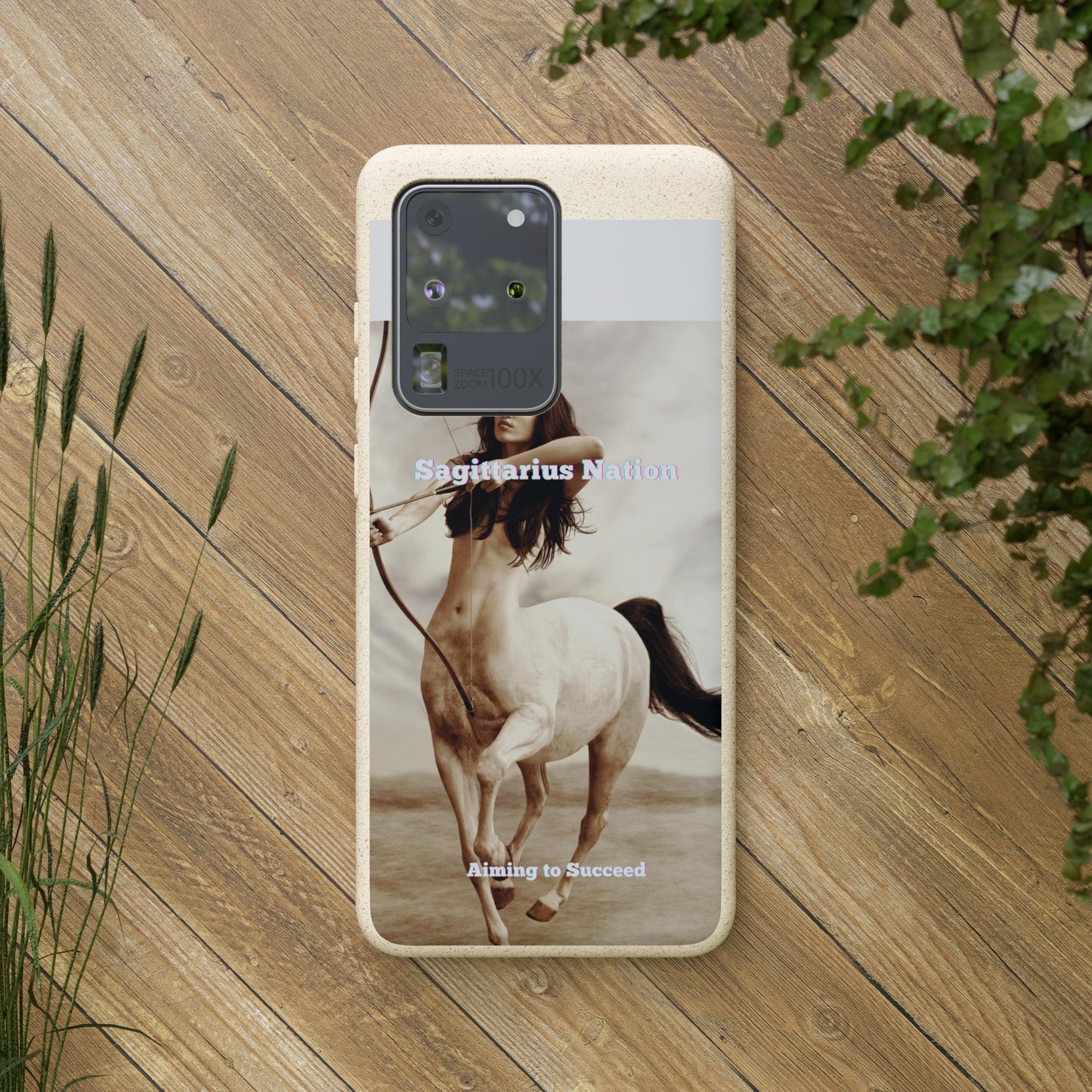 Phone Case - Biodegradable Sagittarius Constellation Design
