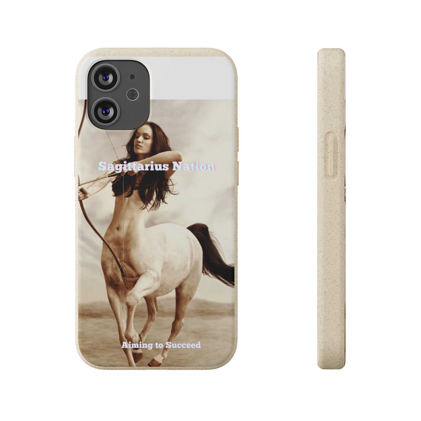 Phone Case - Biodegradable Sagittarius Constellation Design