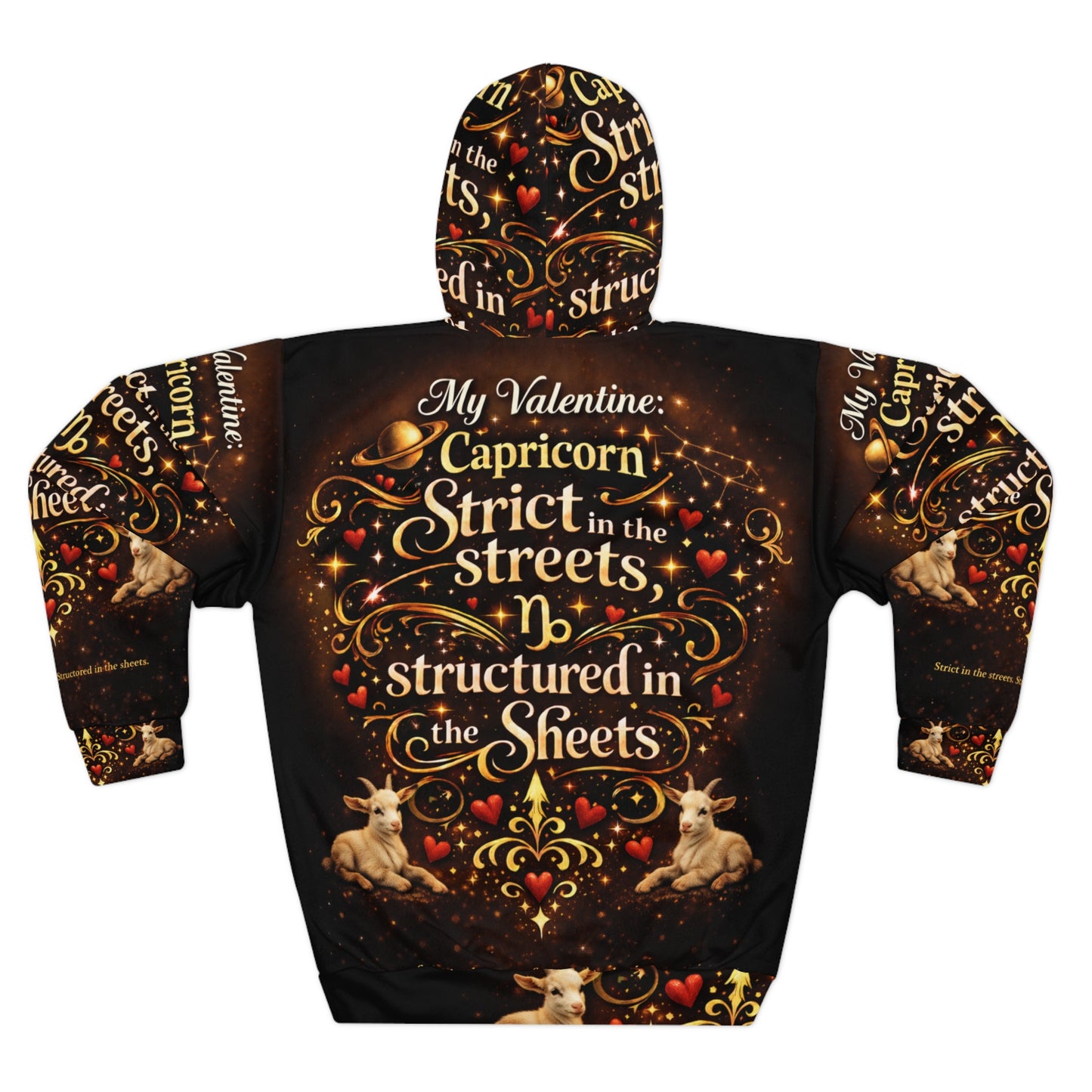 Capricorn Valentine Hoodie — Zodiac Love Pullover *NEW*