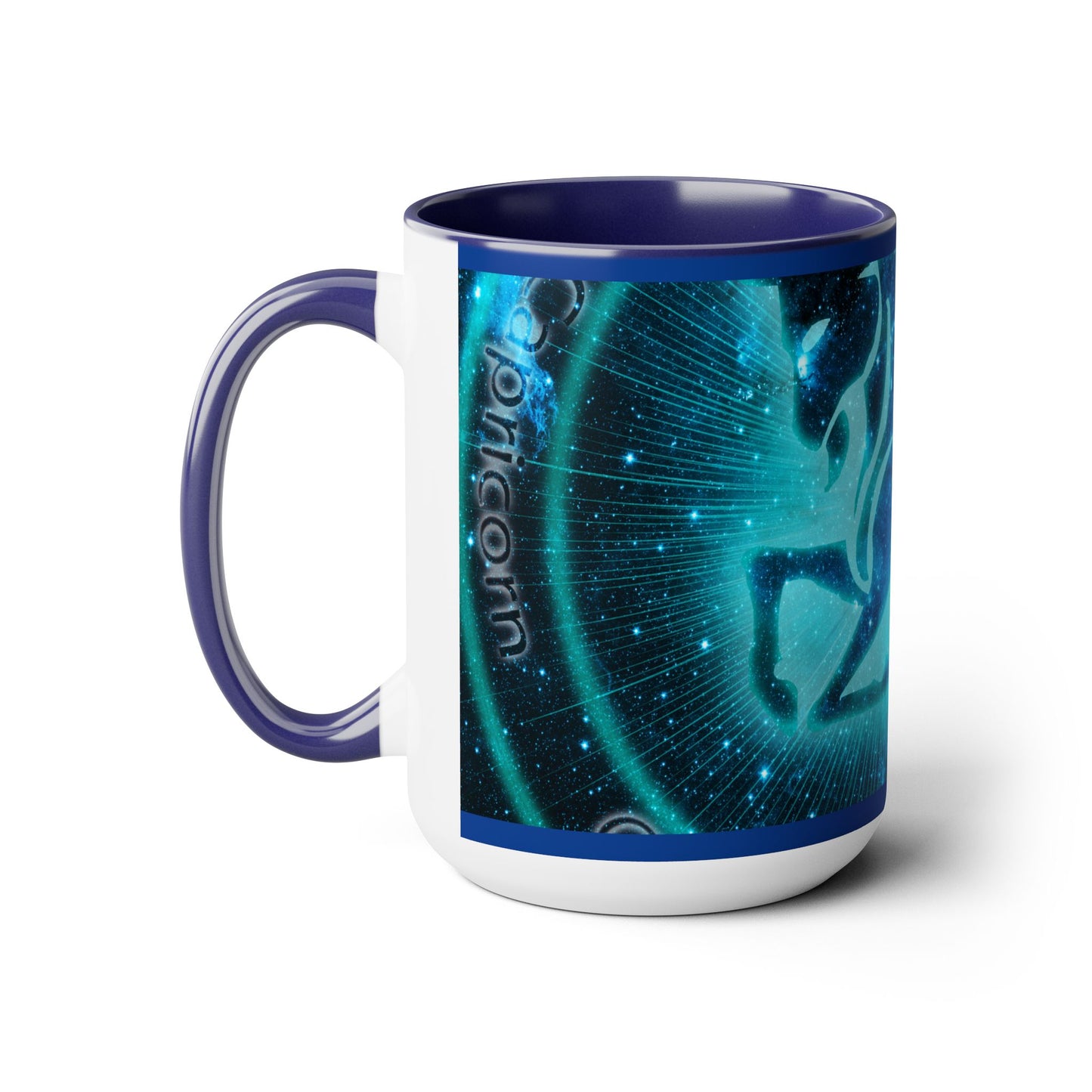 Two-Tone Coffee Mugs, 15oz__CAPRICORN