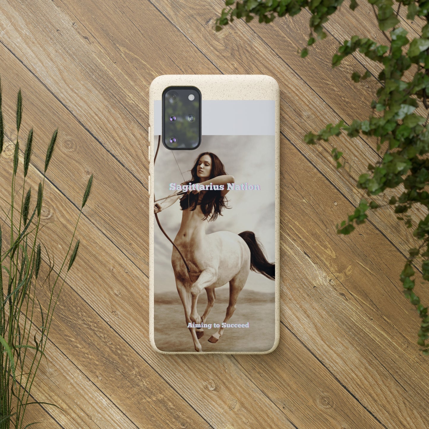 Phone Case - Biodegradable Sagittarius Constellation Design