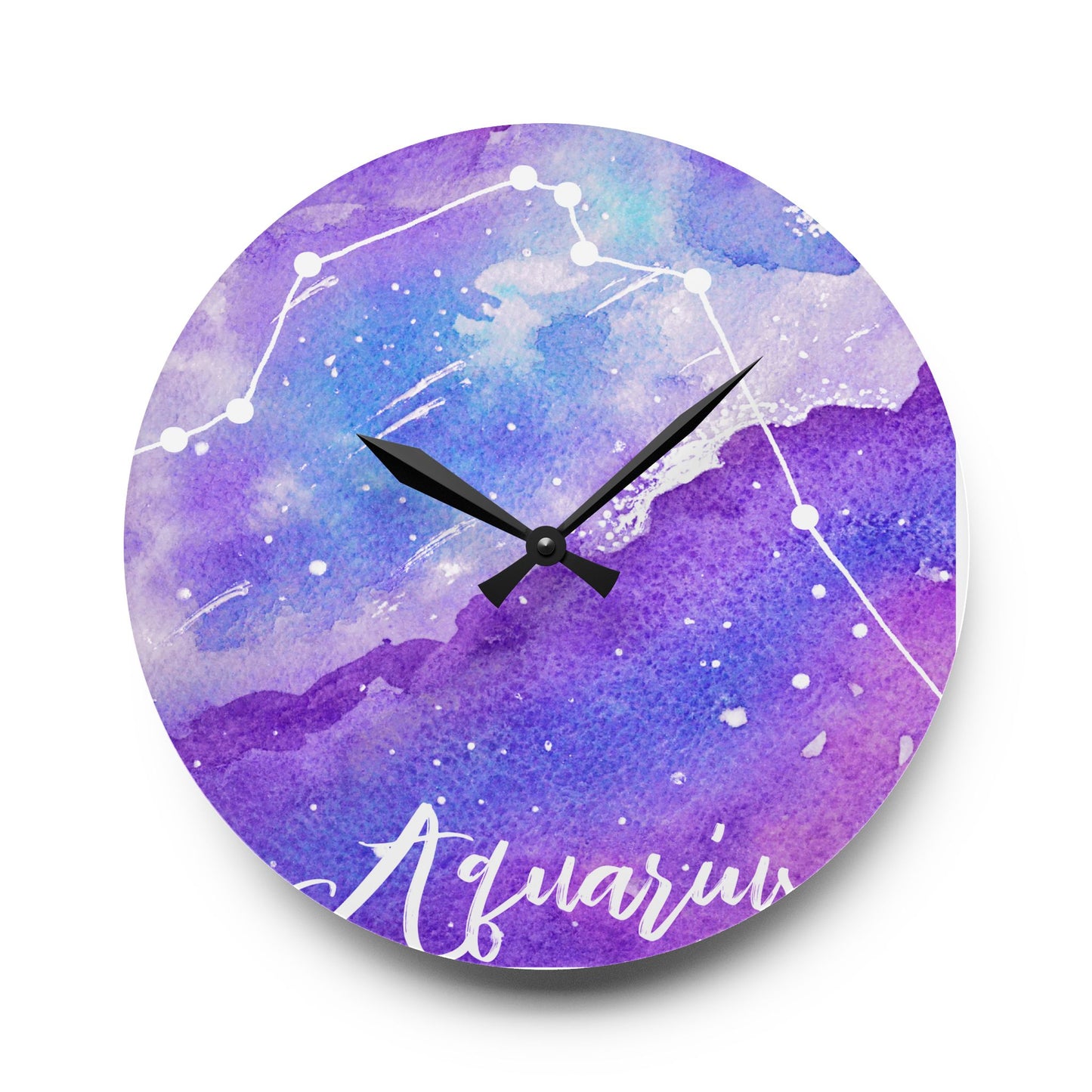 Aquarius Acrylic Wall Clock