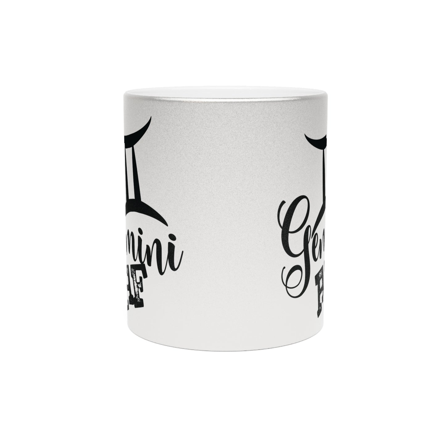 Gemini Metallic Mug (Silver/Gold)