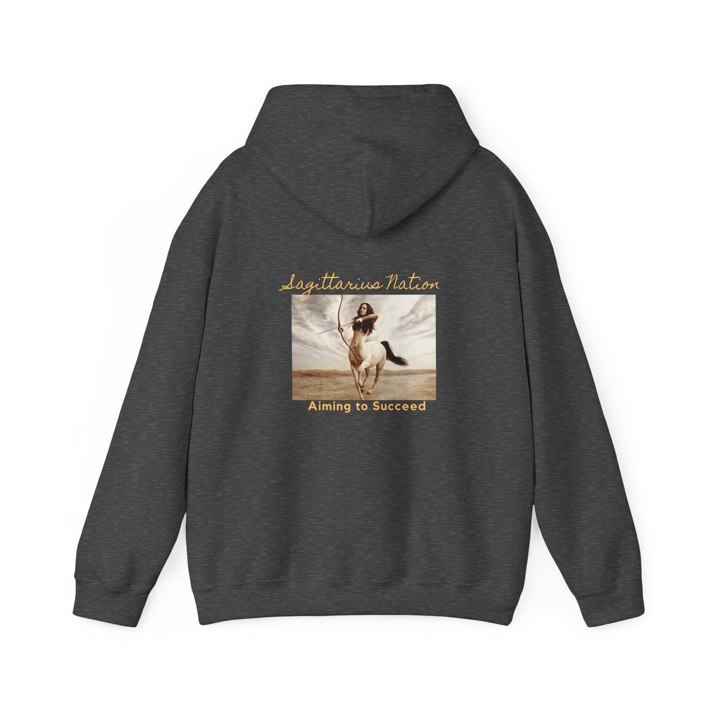 Sagittarius Dark Colors Hooded Sweatshirt