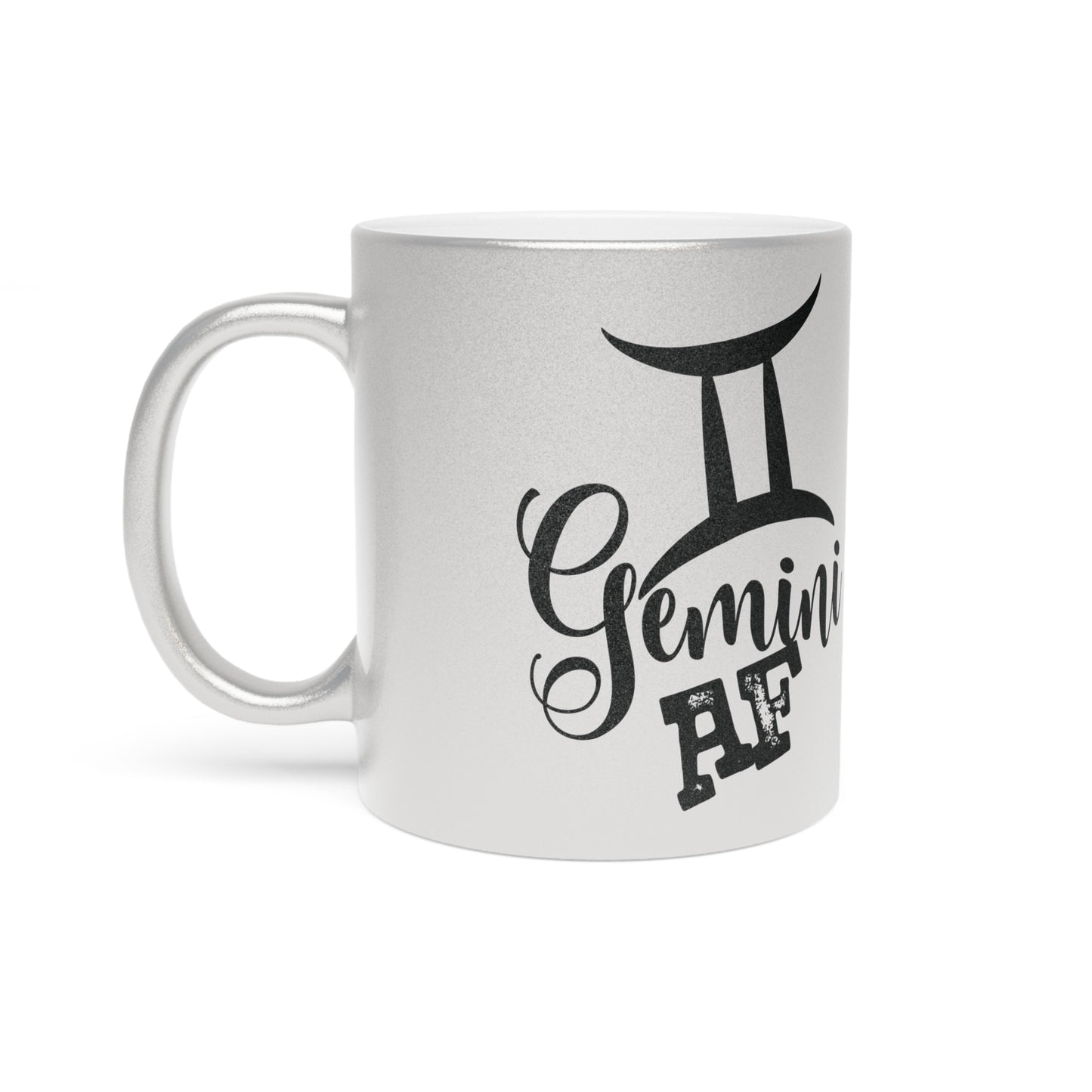 Gemini Metallic Mug (Silver/Gold)