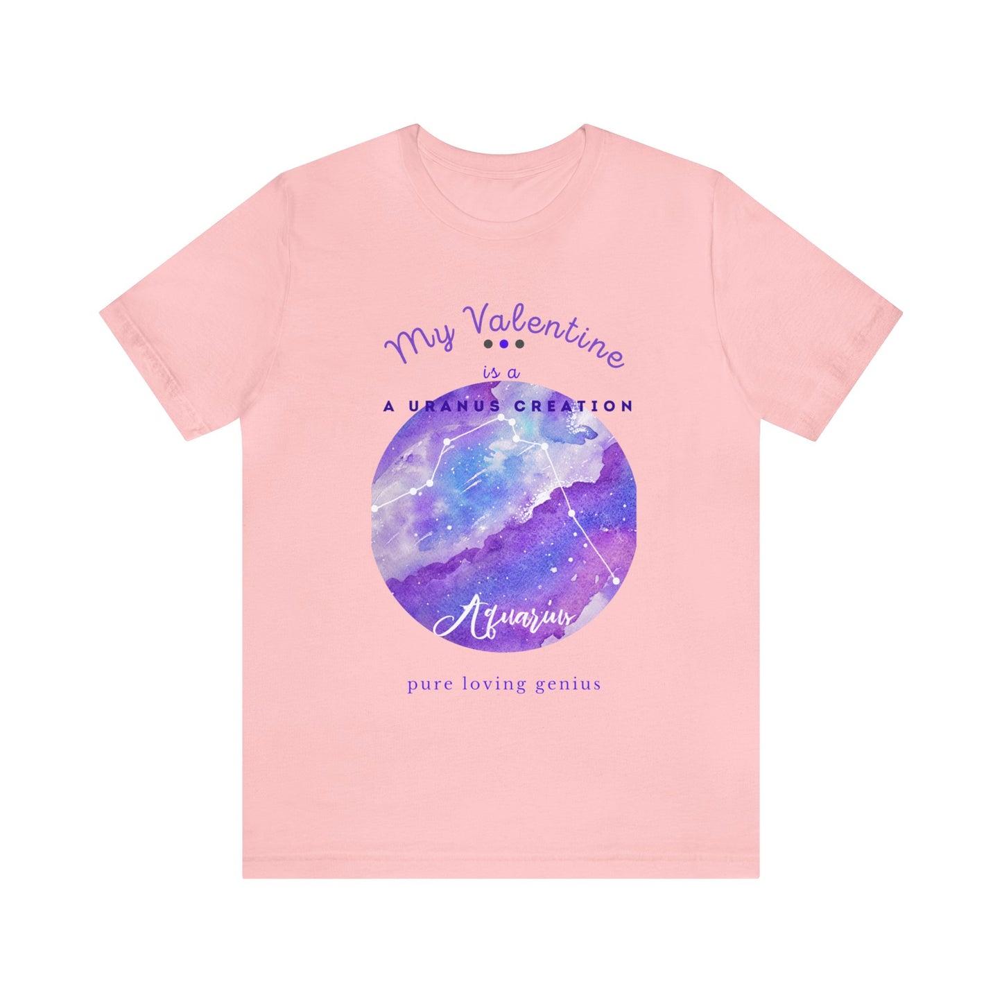 Unisex Jersey Short Sleeve Tee_____Aquarius/Valentine