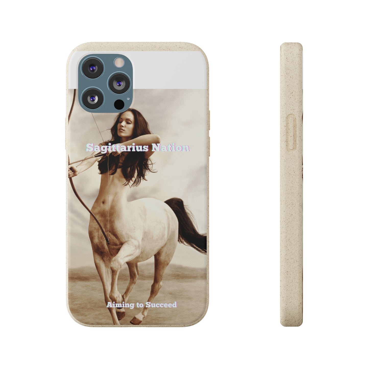 Phone Case - Biodegradable Sagittarius Constellation Design