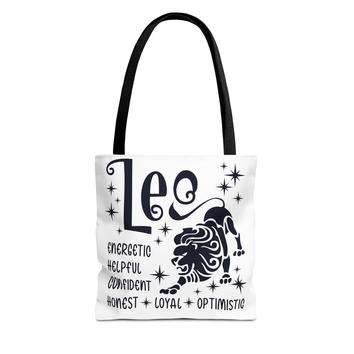 Leo Custom Tote Bag with Multiple Handle Colors